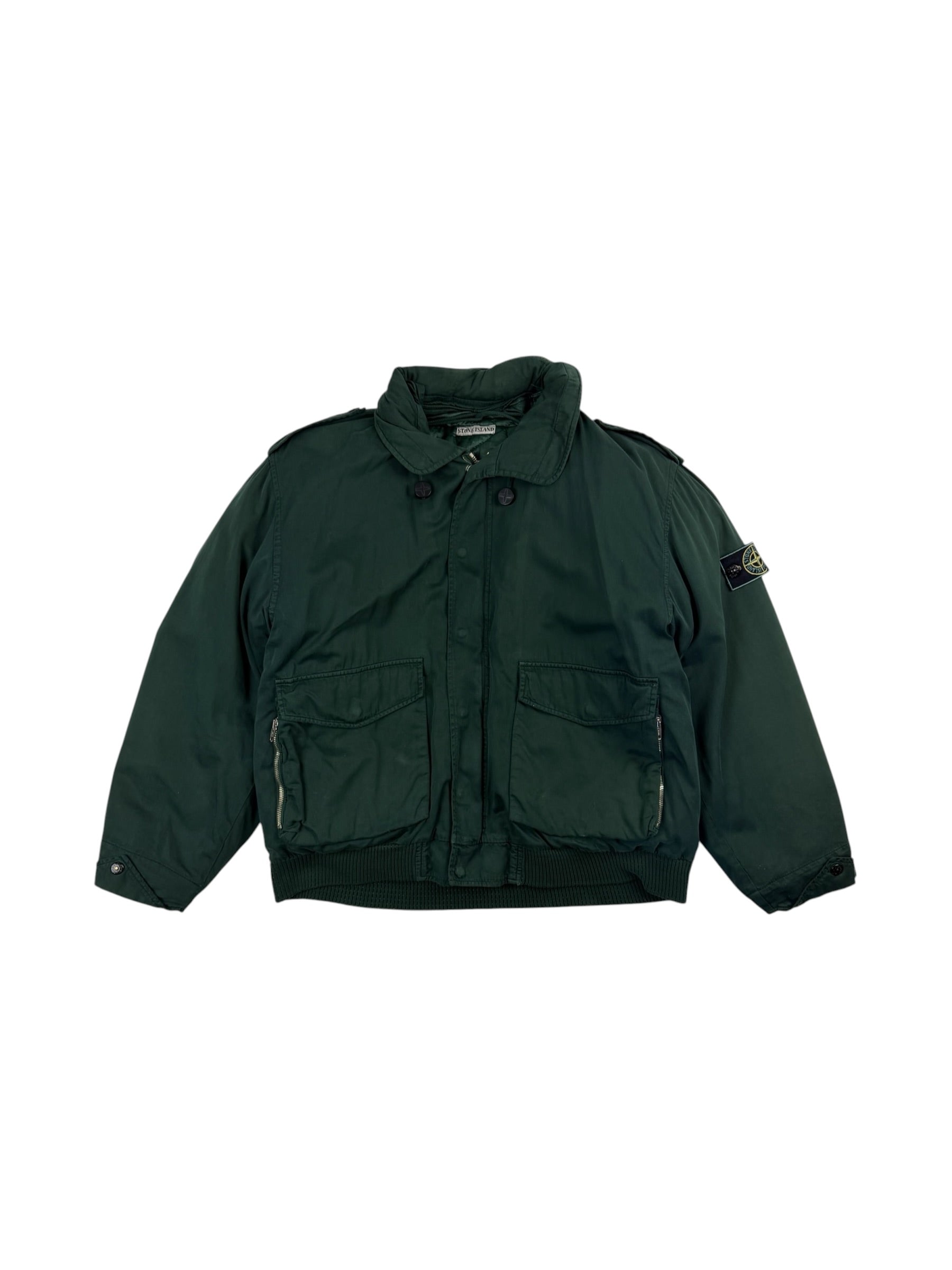 Stone Island 1987 Raso Gommato Bomber Jacket – RE:BOURN
