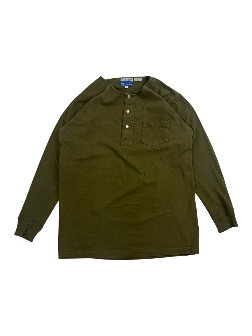 Nigel Cabourn x Merz b Schwanen LS Henley Shirt