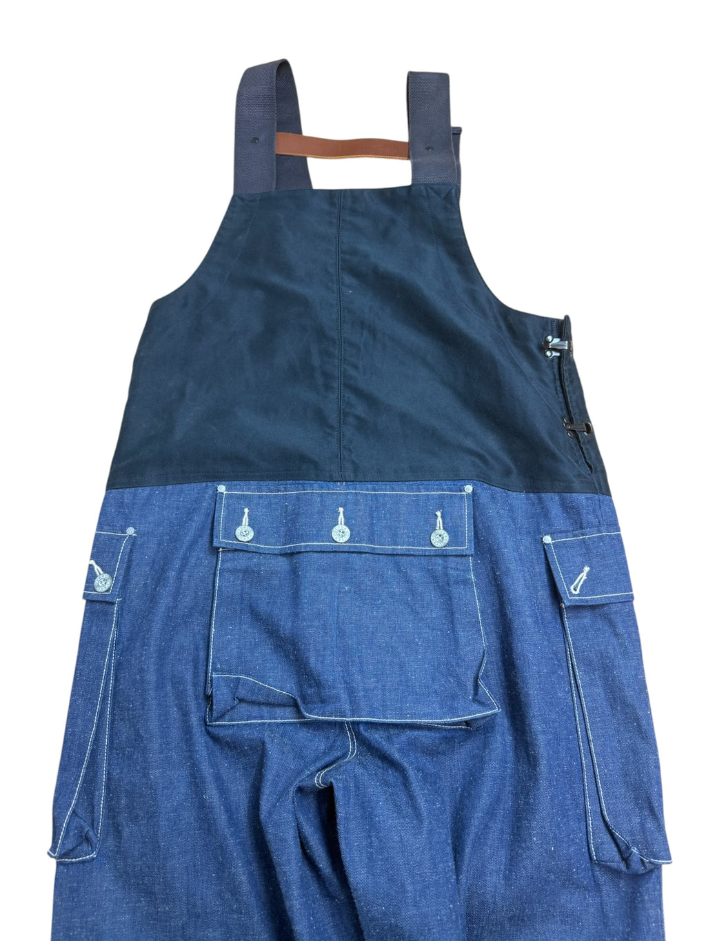 Nigel Cabourn Lybro Railway Denim Dungarees
