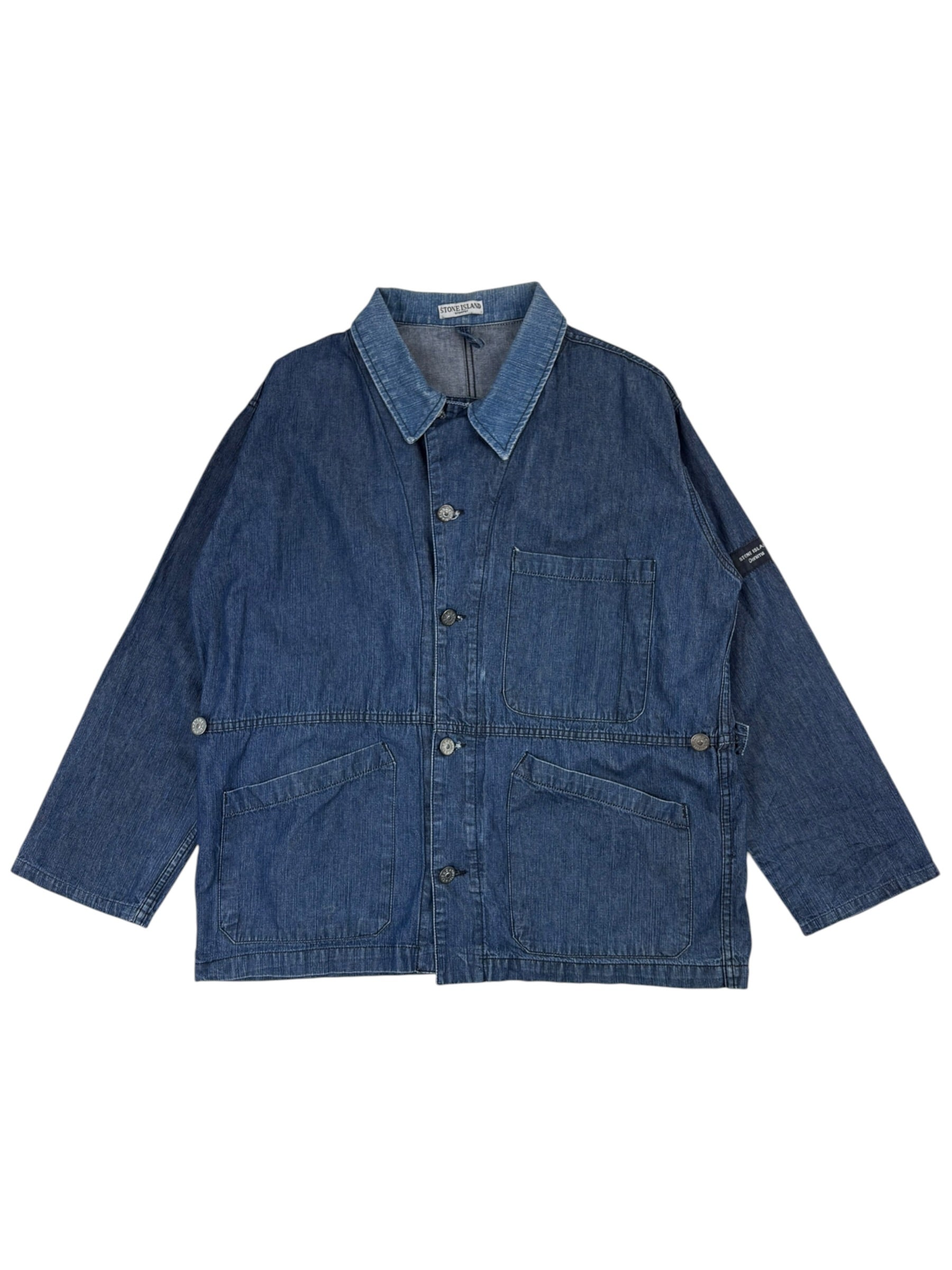 Stone Island Denims AW03 Multi-Pocket Denim Jacket