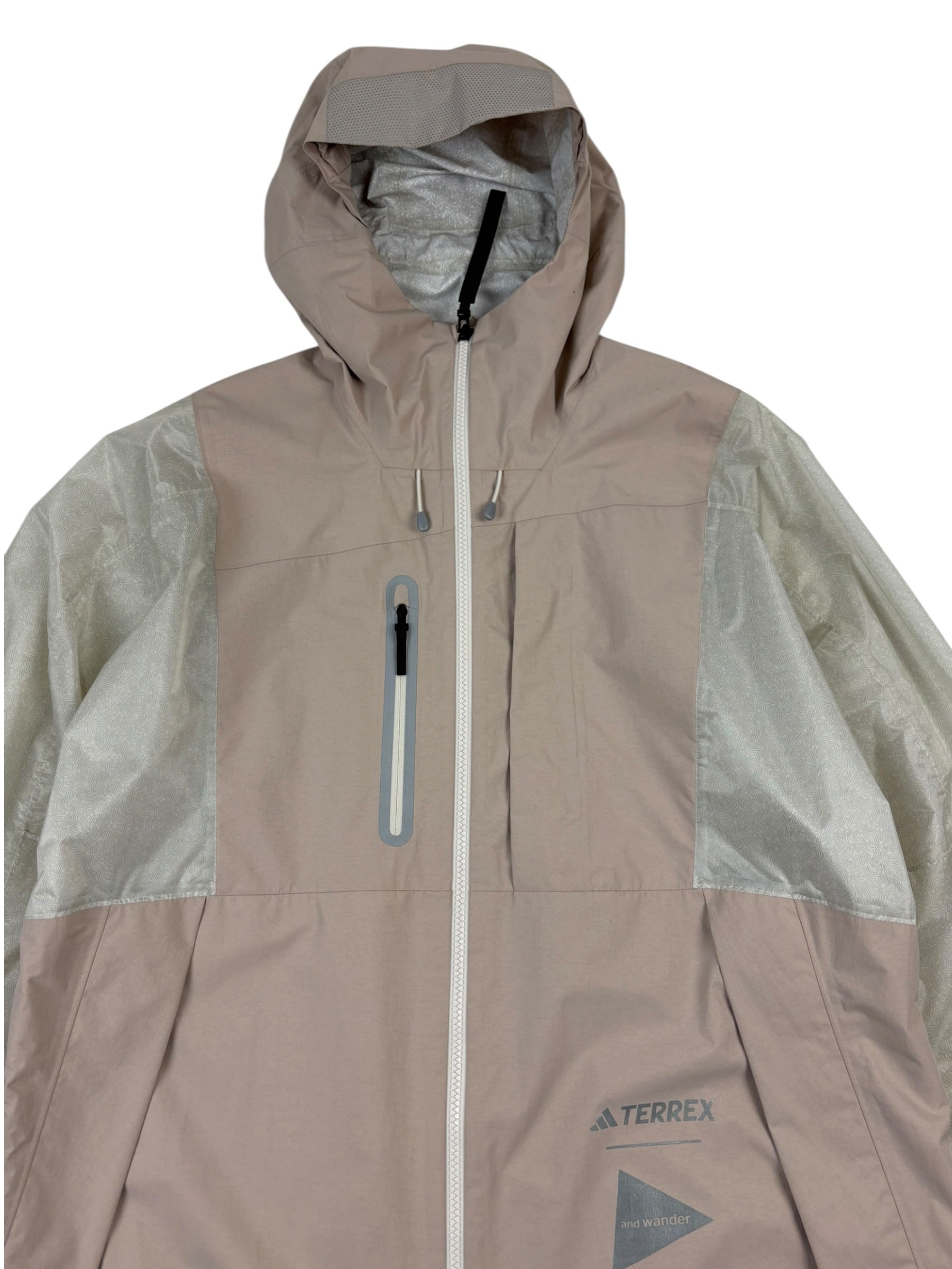 And Wander x Adidas TERREX Xploric RAIN.RDY Hooded Jacket