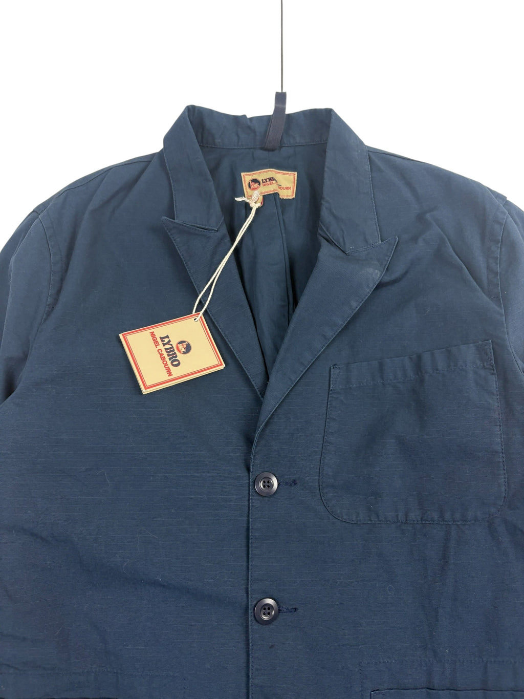 Nigel Cabourn Lybro Slub Satin Peak Blazer