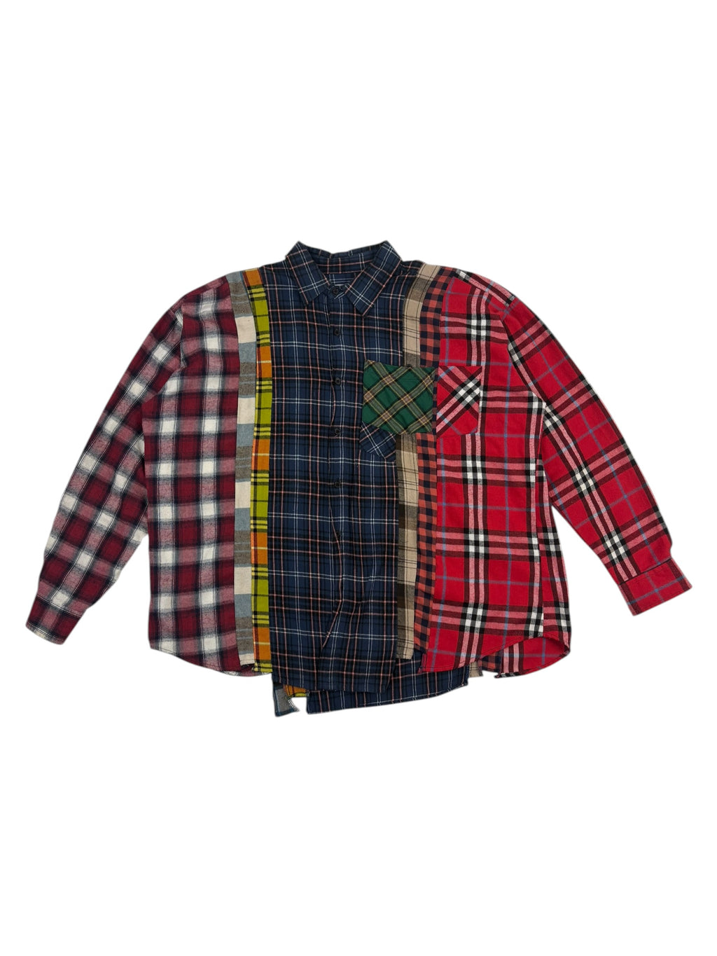 Needles Rebuild 7 Cuts Flannel Shirt