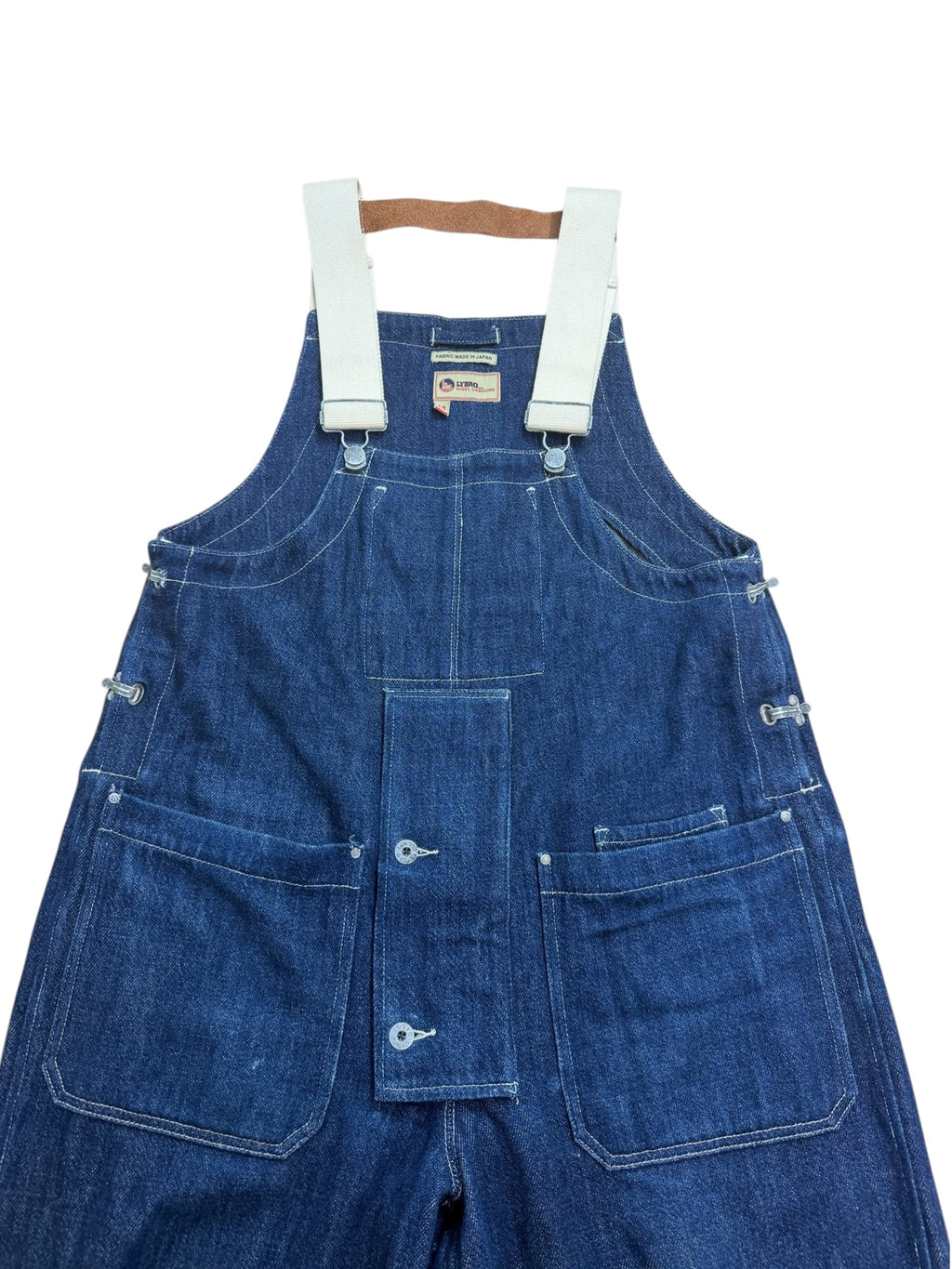 Nigel Cabourn Lybro Railway Denim Dungarees