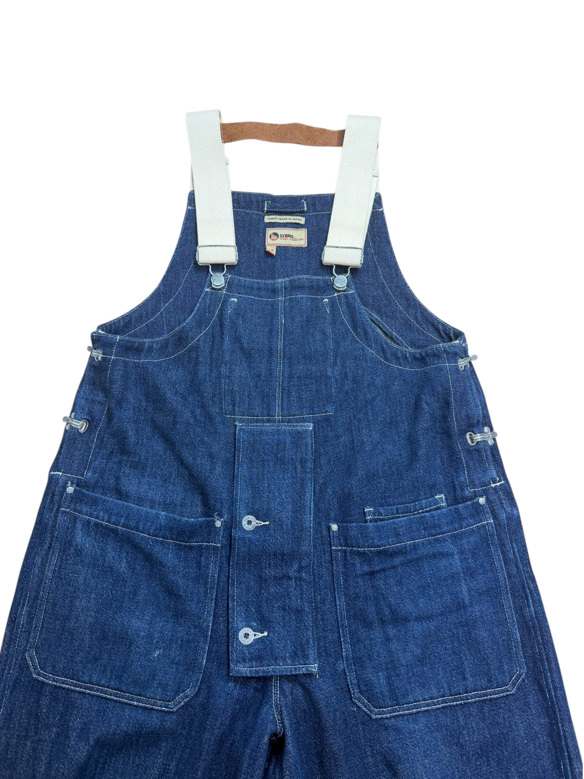 Nigel Cabourn Lybro Railway Denim Dungarees