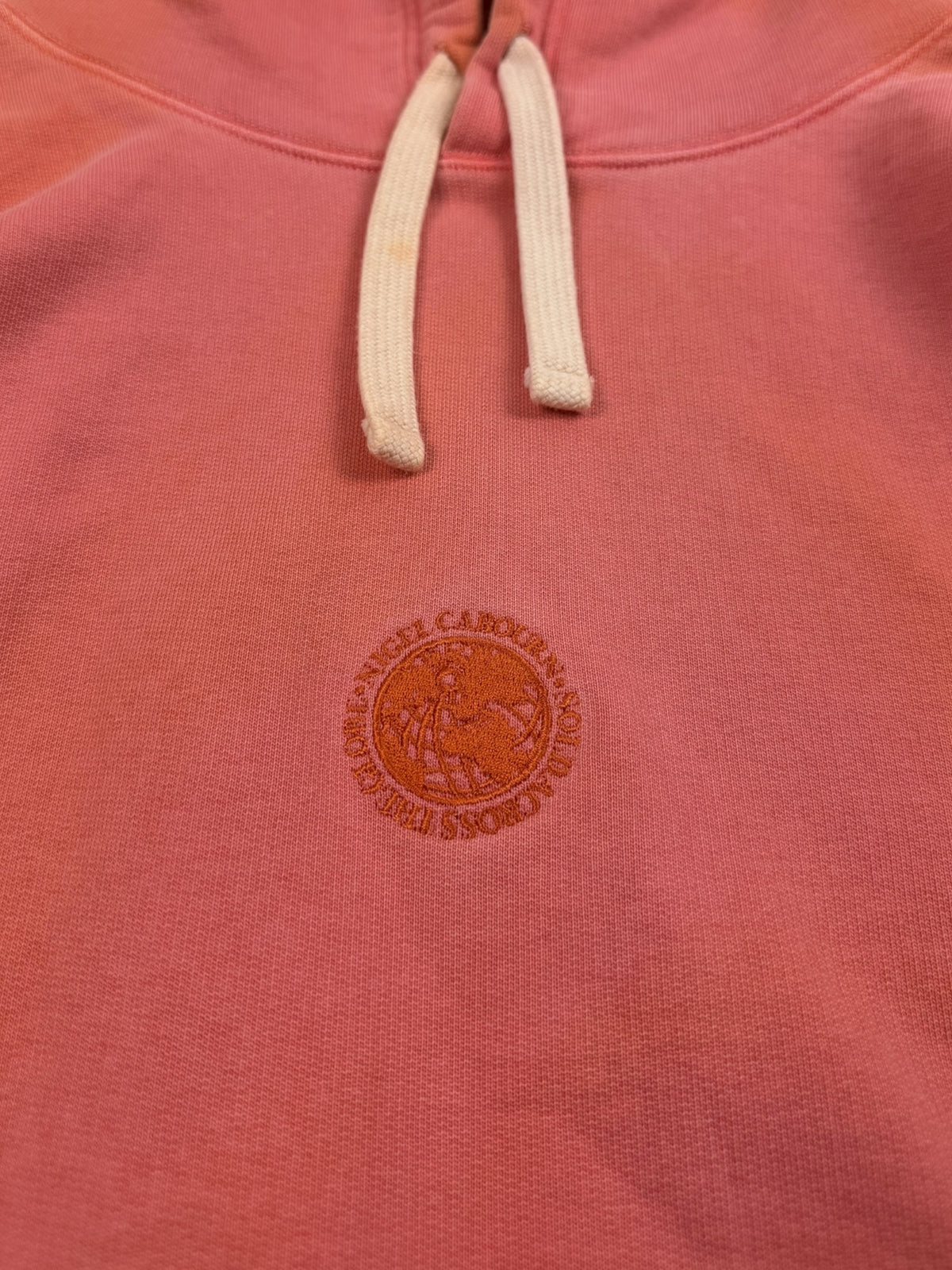 Nigel Cabourn Army Gym Embroidered Globe Hoodie