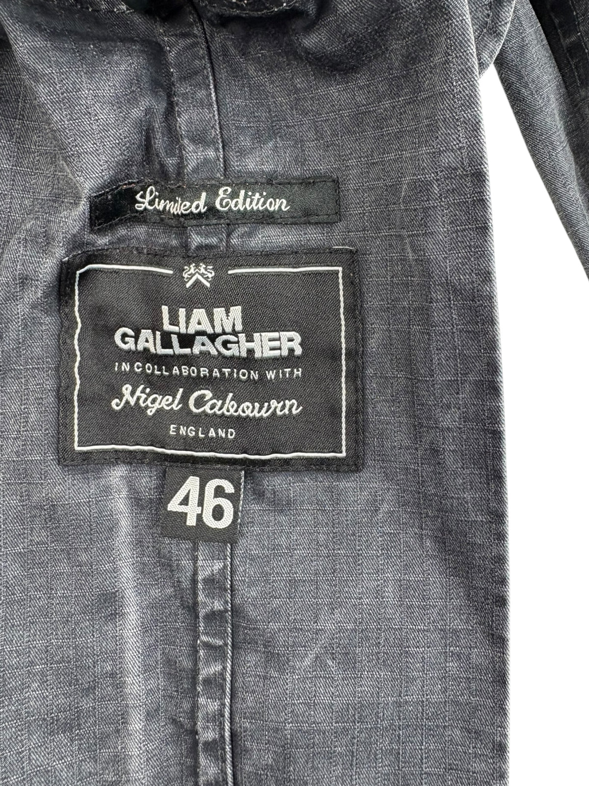 Nigel Cabourn x Liam Gallagher Reversible Smock