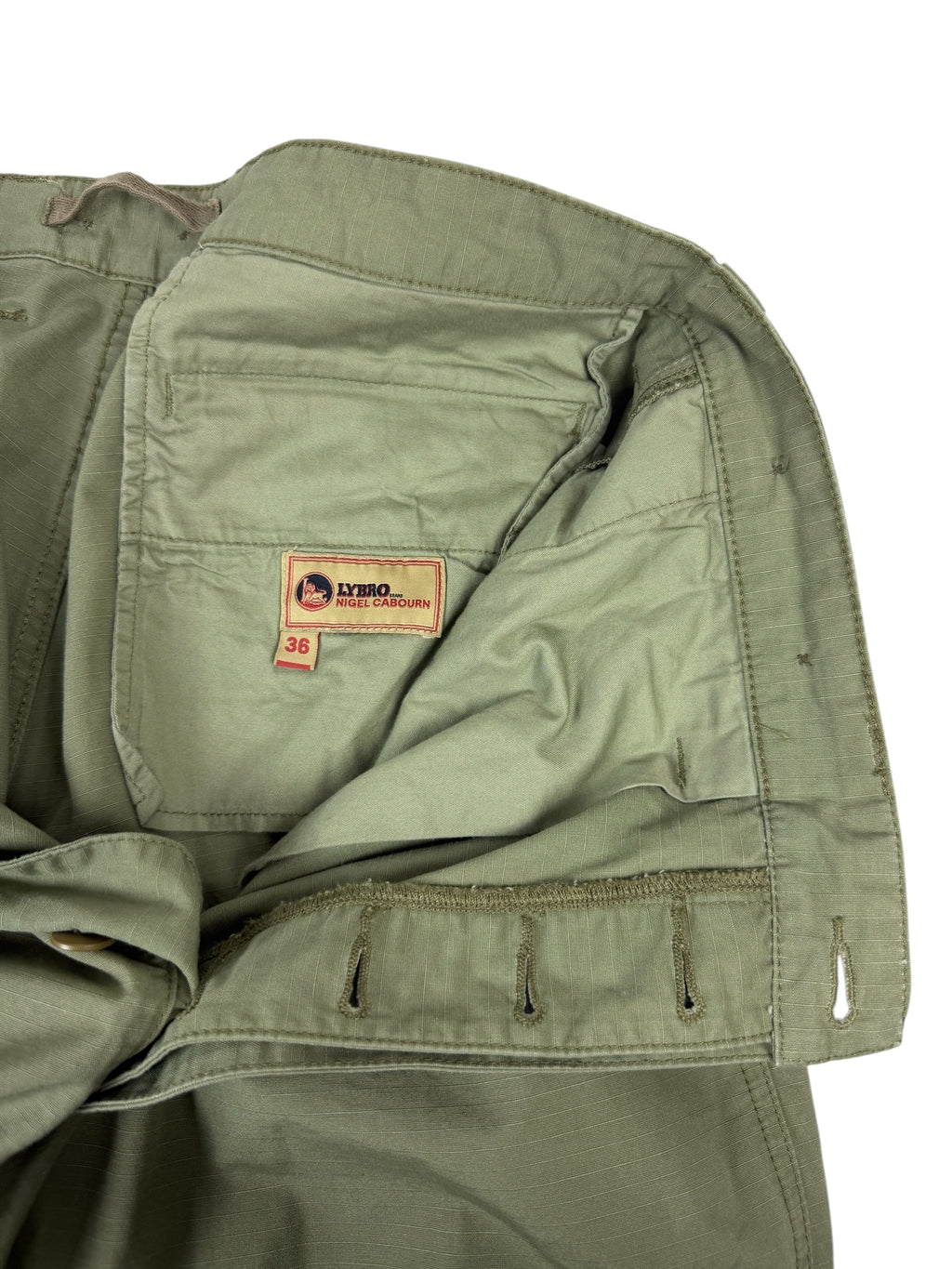 Nigel Cabourn Lybro Pleated Chino Trousers