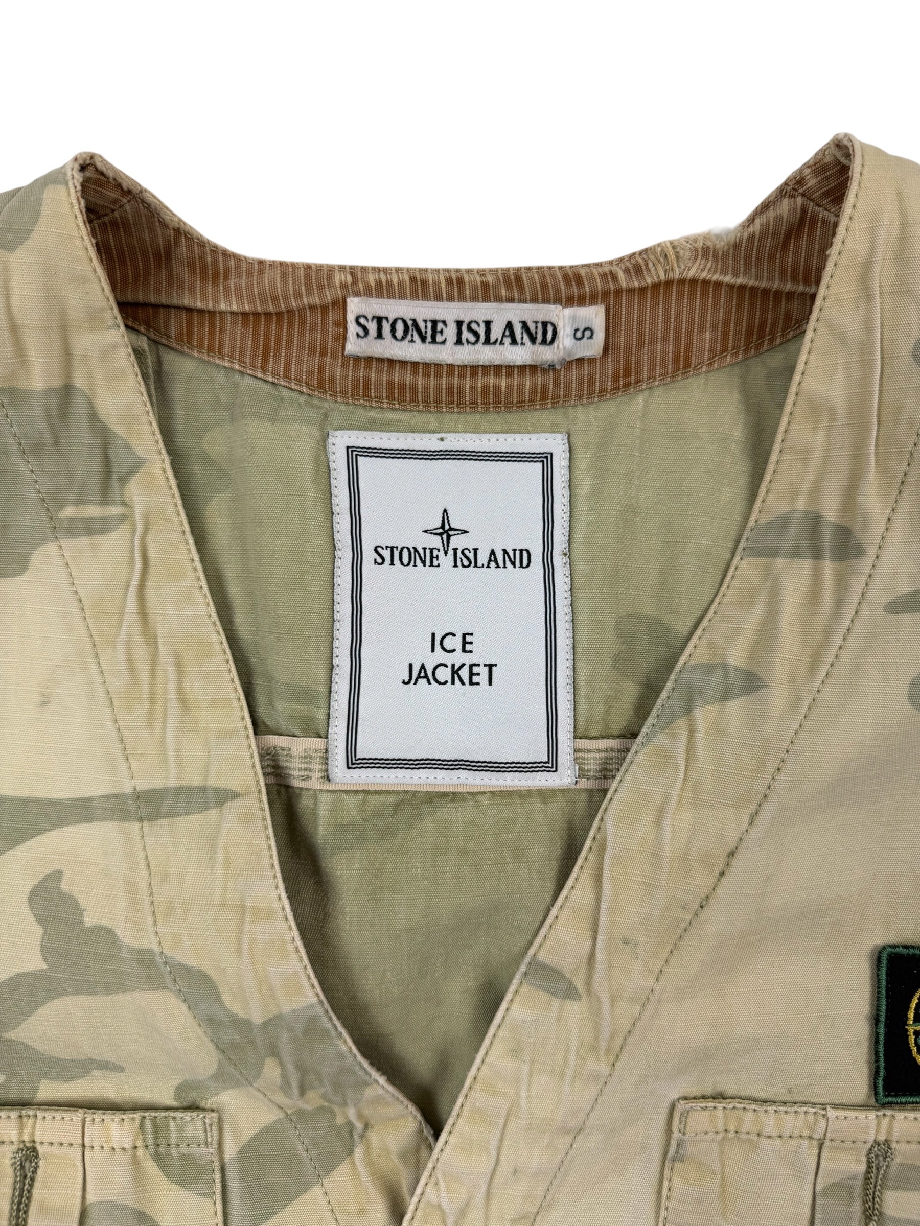 Stone Island SS90 Ice Camo Vest