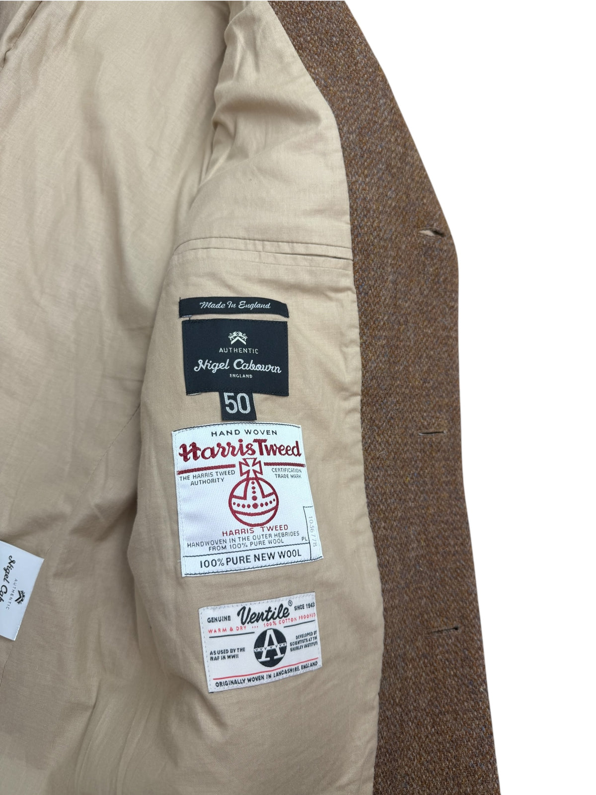 Nigel Cabourn Authentic AW14 Harris Tweed Mallory Jacket
