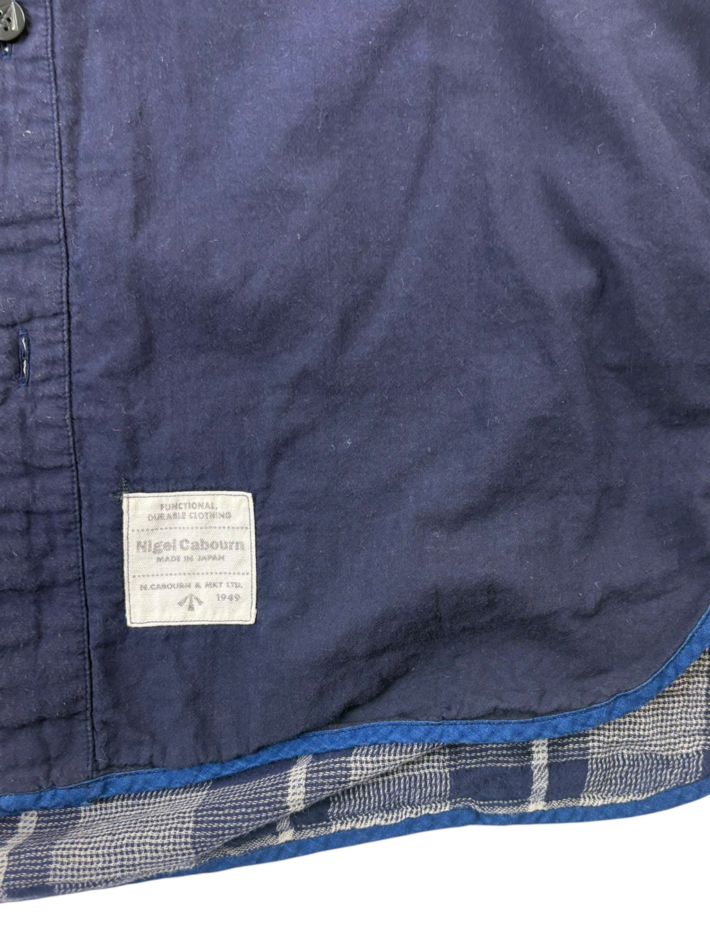 Nigel Cabourn Mainline Reversible Plaid Shirt