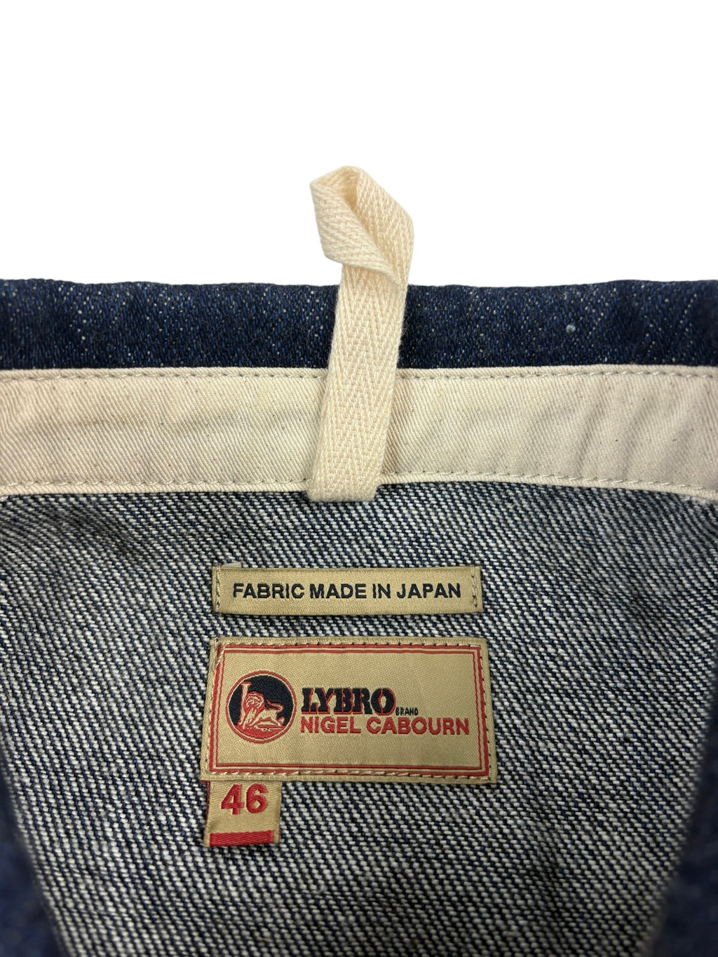 Nigel Cabourn Lybro Japanese Denim Welders Chore Jacket