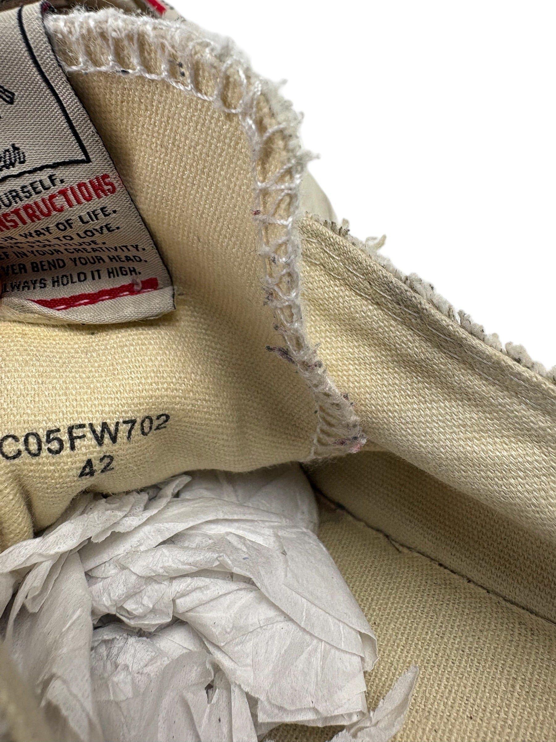Maison Mihara Yasuhiro x Nigel Cabourn Low Cut Overdye Sneakers