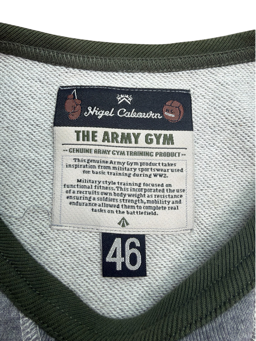 Nigel Cabourn Army Gym Pocket Sweater