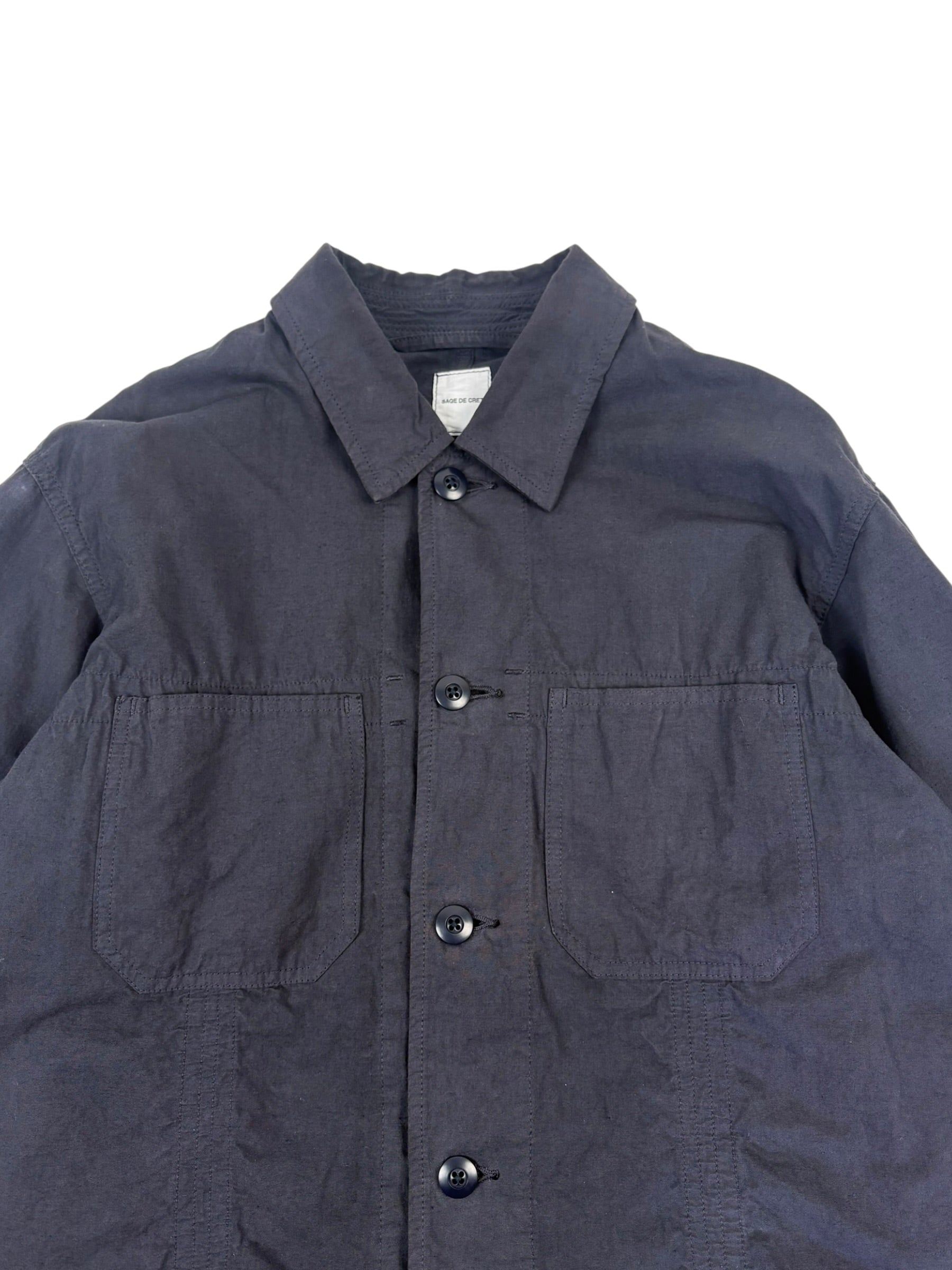 Sage De Cret Utility Overshirt