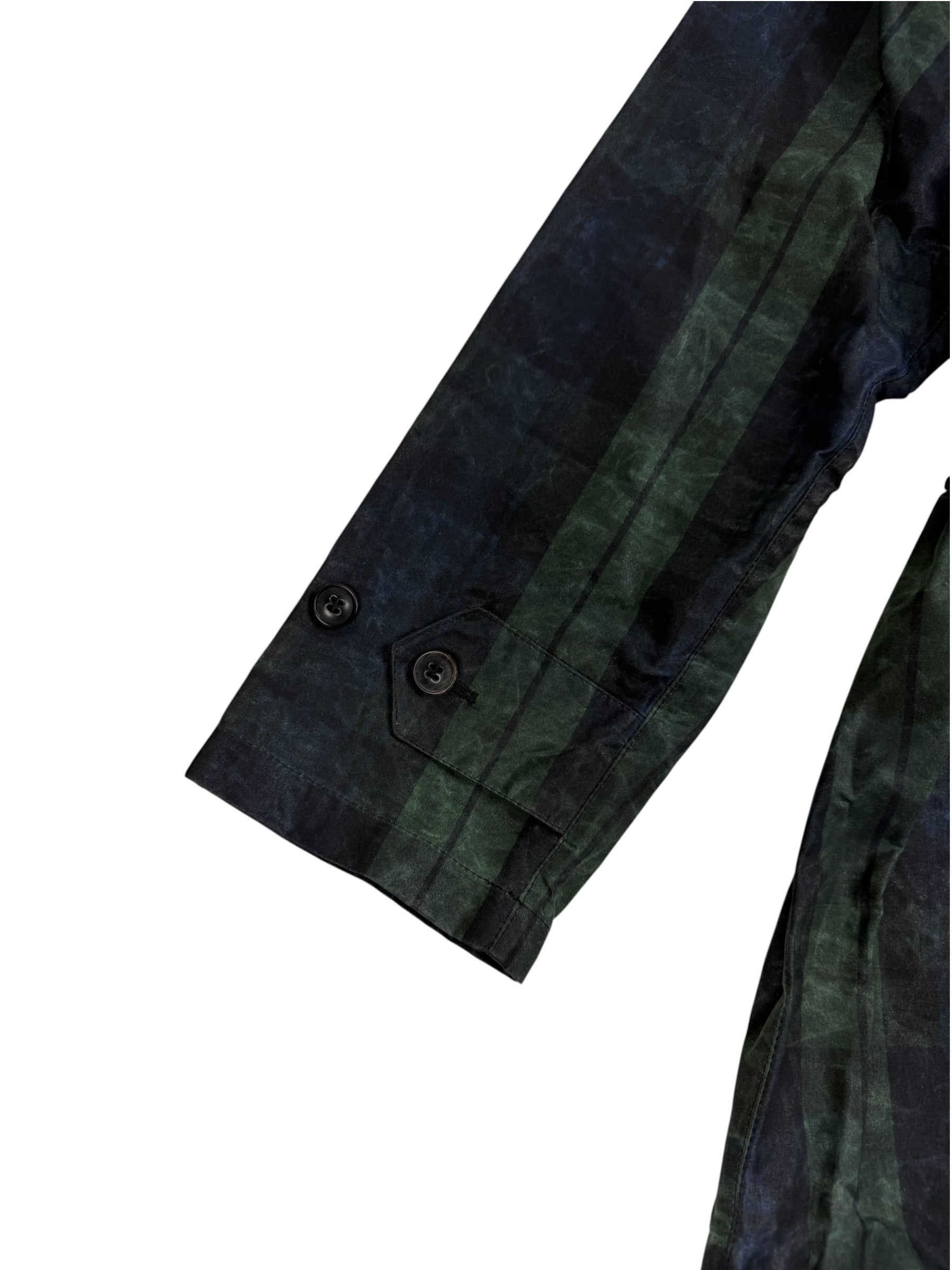 Nigel Cabourn Authentic Tartan Waxed Trench Coat