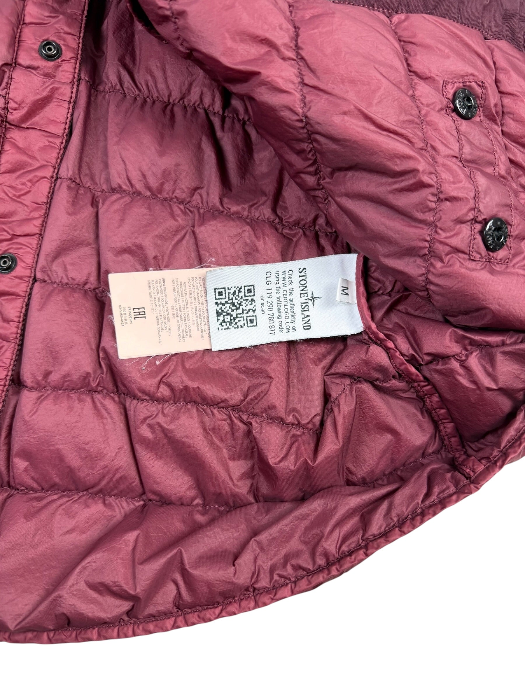 Stone Island AW16 Micro Yarn Down Jacket