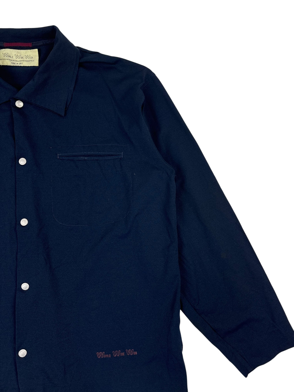 World Wide Web Button Overshirt