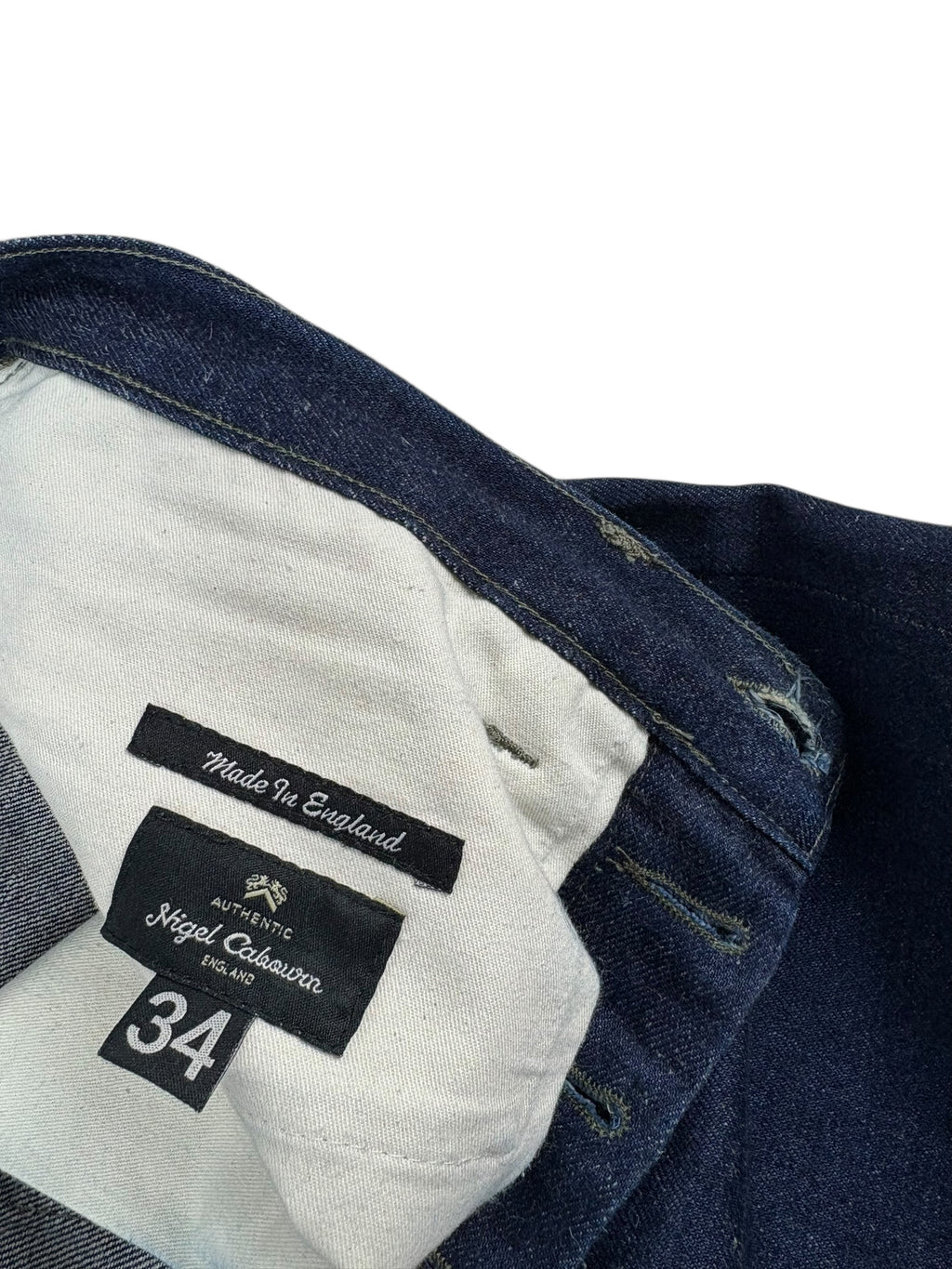 Nigel Cabourn Authentic Railman Denim Pant