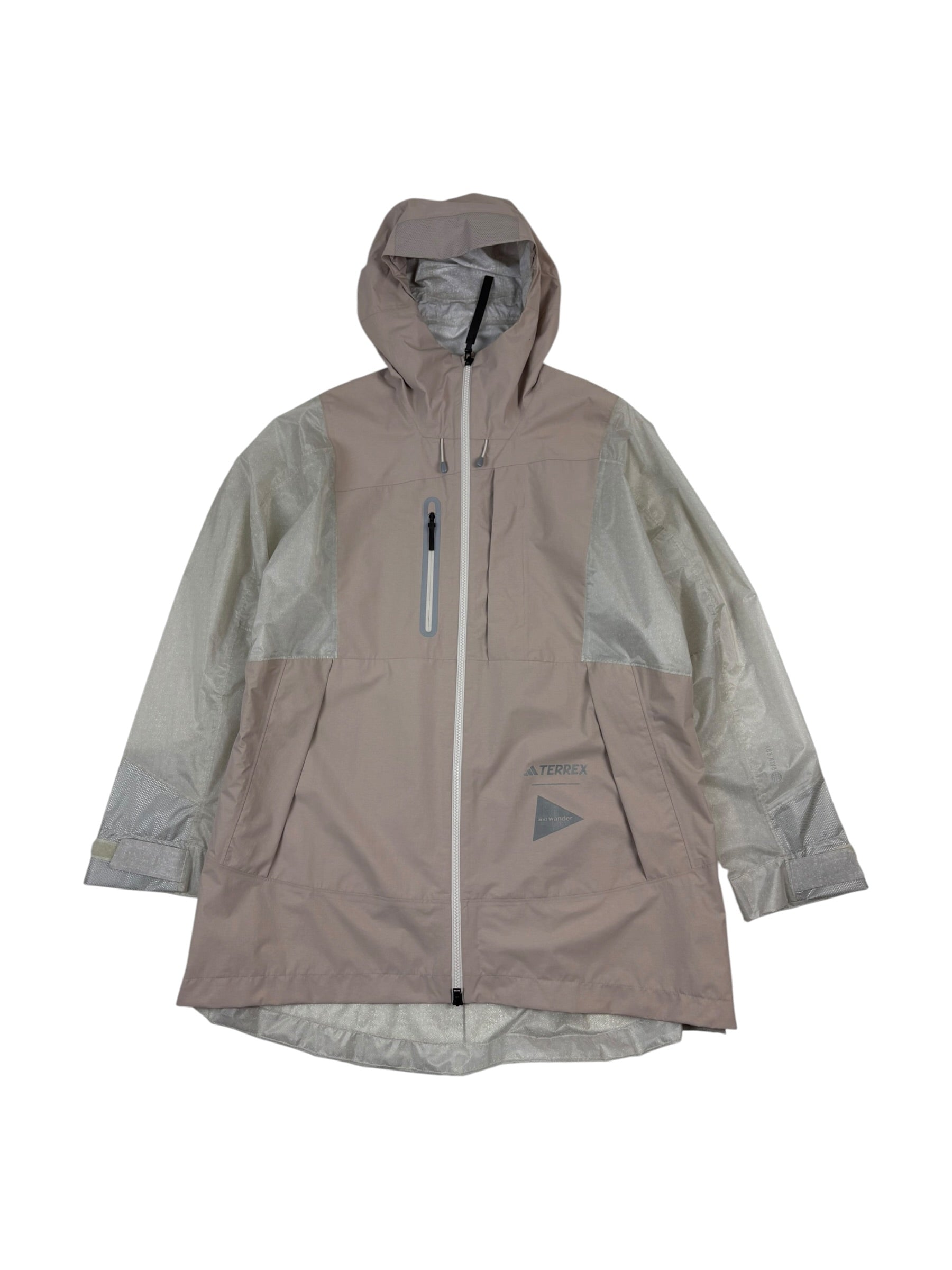 And Wander x Adidas TERREX Xploric RAIN.RDY Hooded Jacket