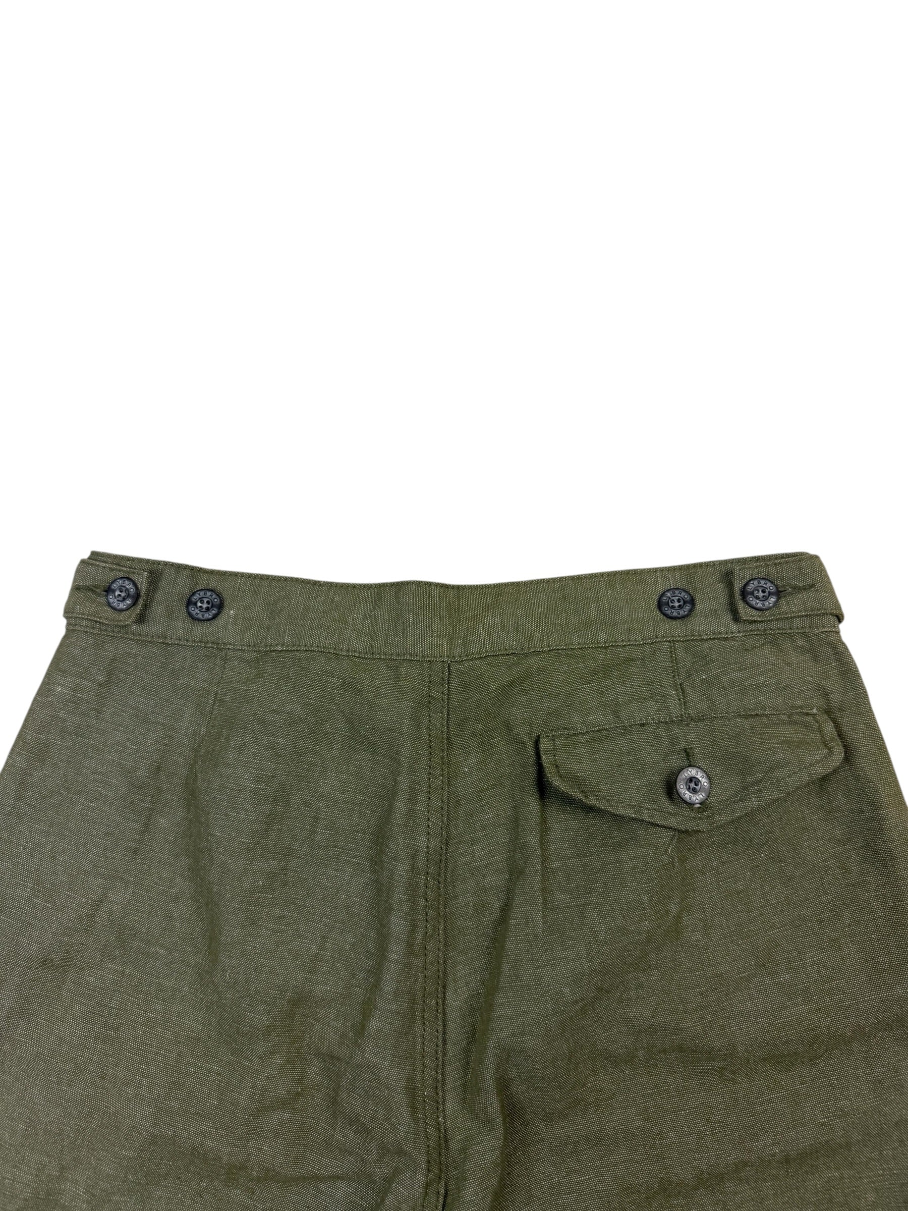 Nigel Cabourn Lybro P-57 Pleated Shorts