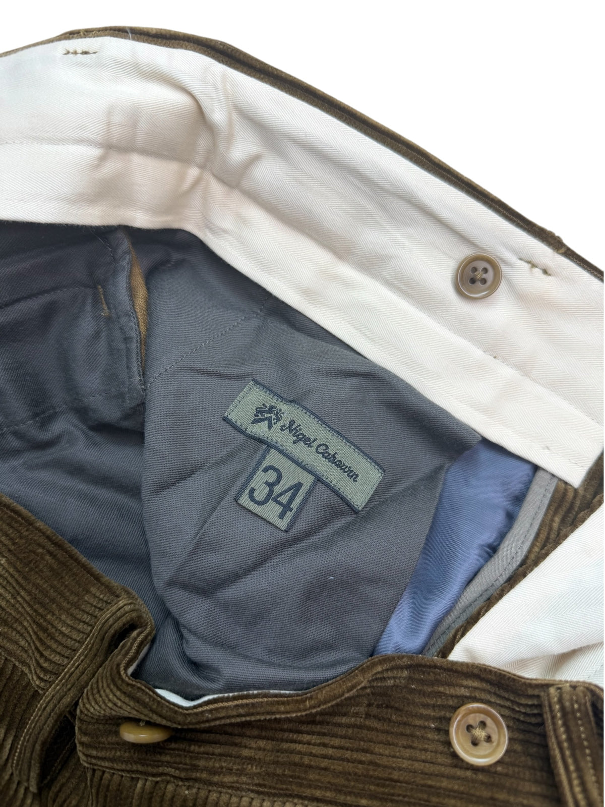 Nigel Cabourn Mainline Heavy Corduroy Farm Pants