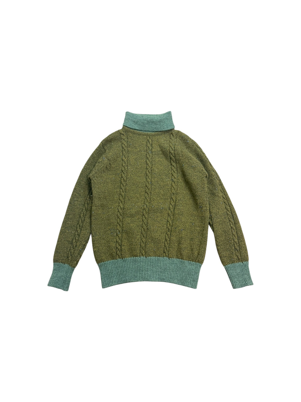 Nigel Cabourn Authentic Wool Roll Neck Knit