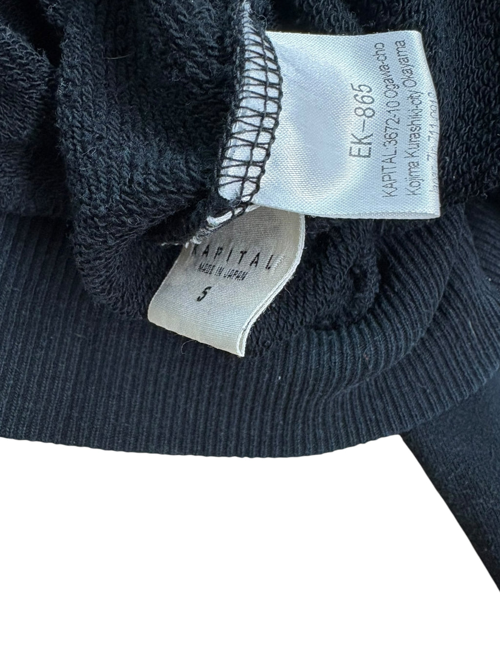 Kapital Smiley Sleeve Sweatshirt