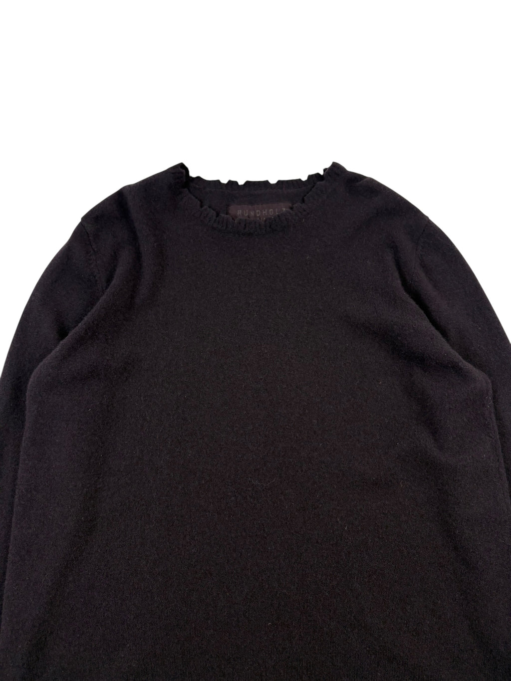 Rundholz Frayed Edge Knit Sweater