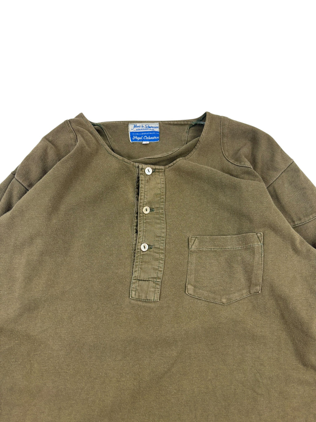 Nigel Cabourn x Merz b. Schwanen Henley Shirt