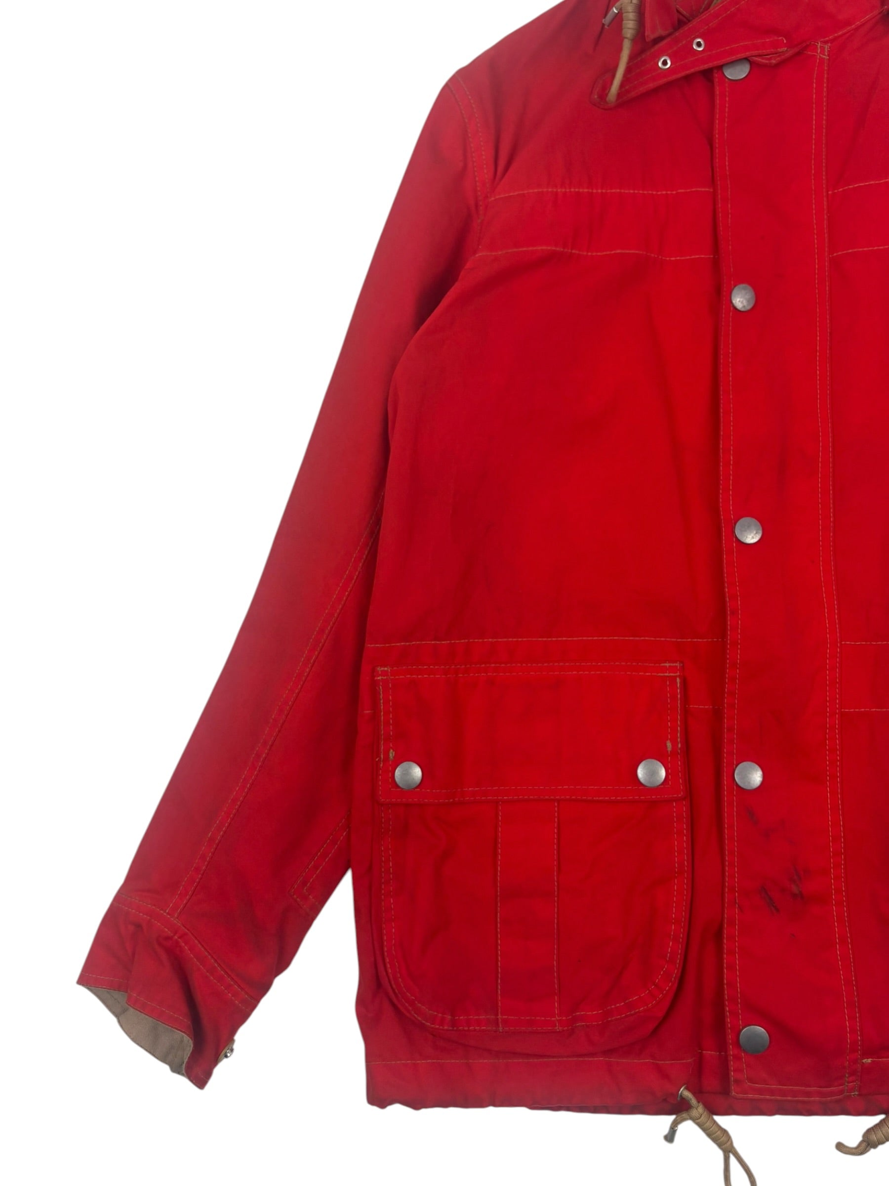 Nigel Cabourn Authentic Oilcloth Cotton Surface Jacket