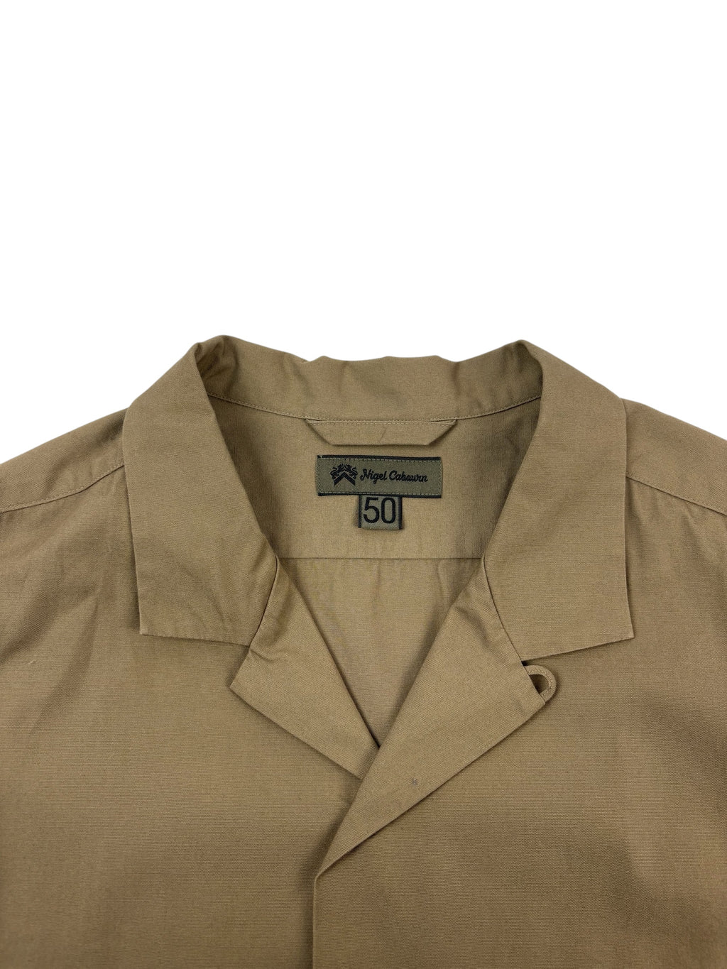 Nigel Cabourn Mainline Open Collar Shirt