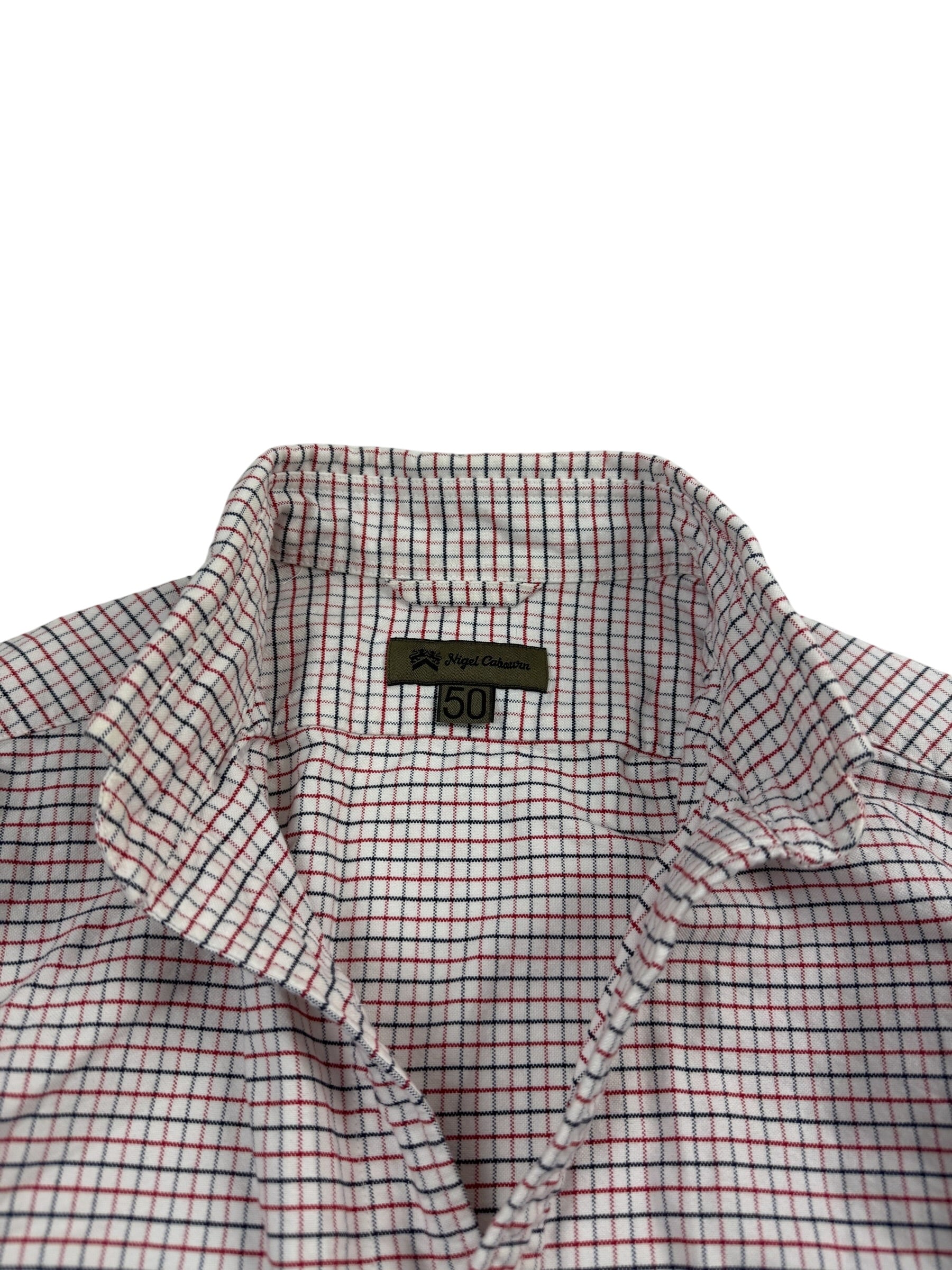 Nigel Cabourn Mainline British Officers Checked Shirt