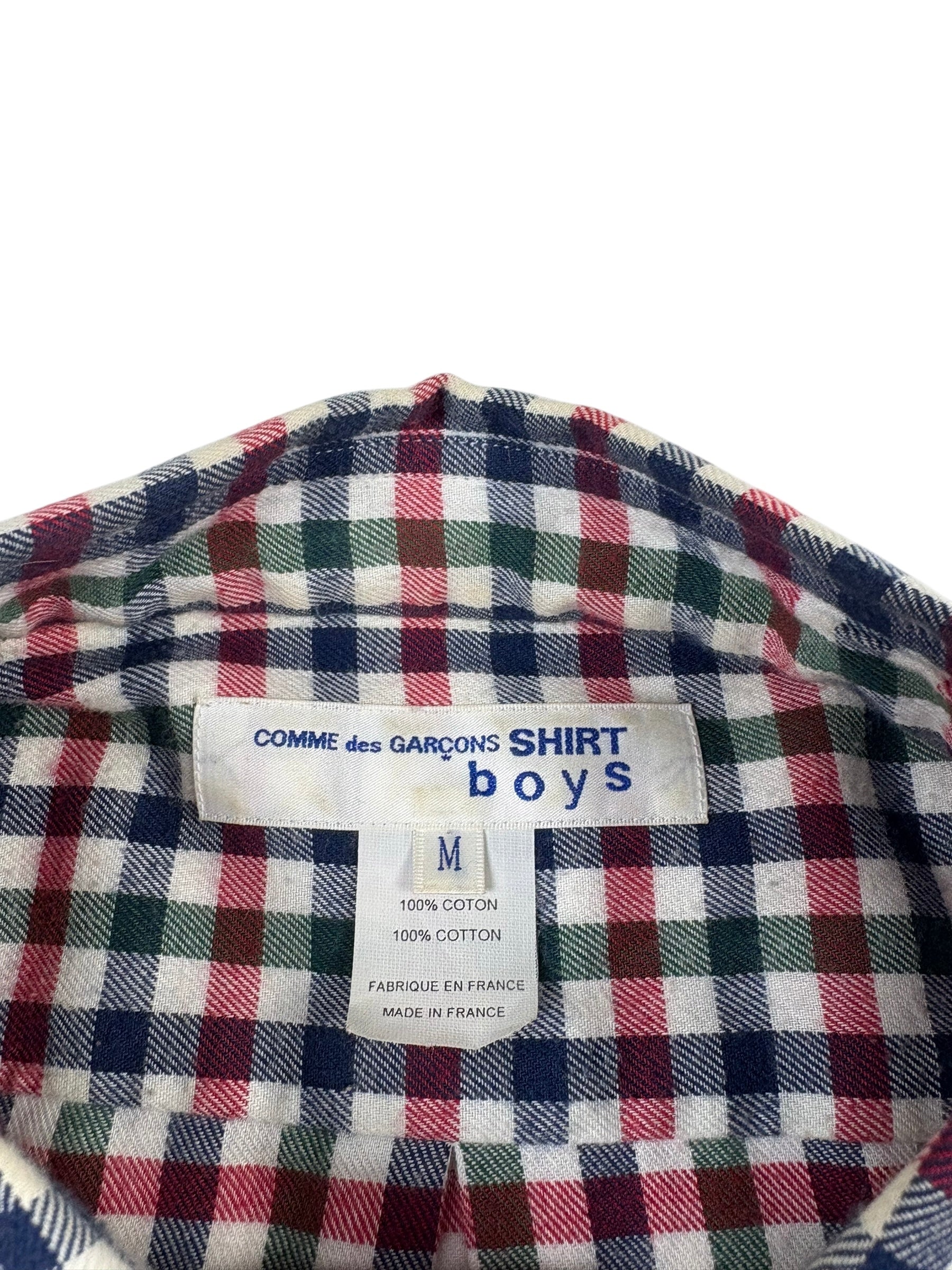 Comme Des Garçons SHIRT BOYS Patchwork Shirt