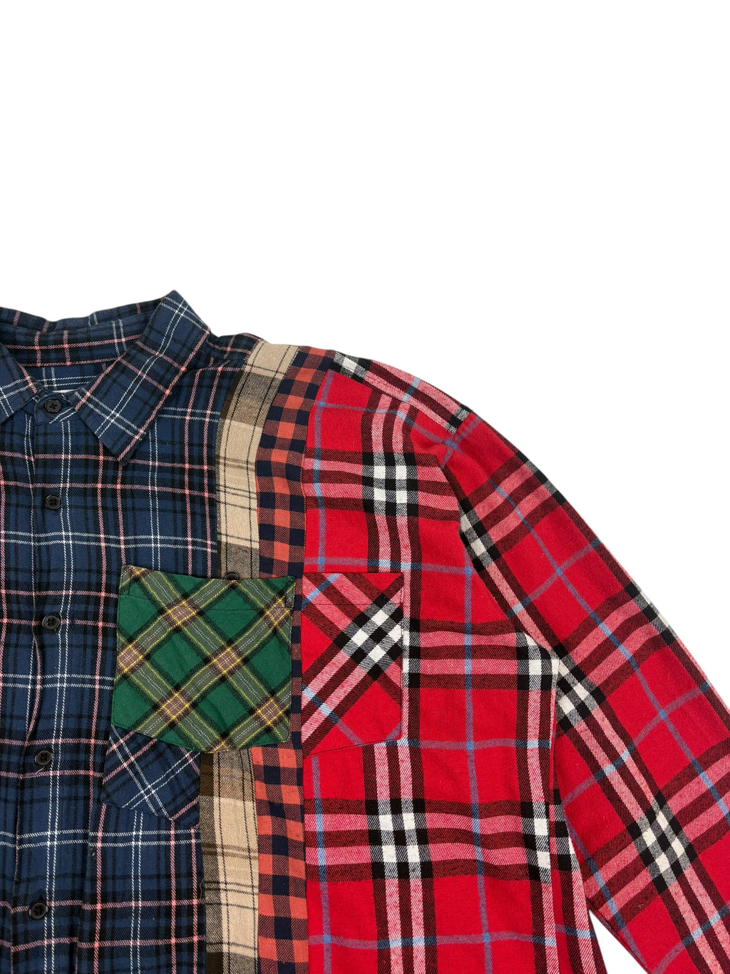 Needles Rebuild 7 Cuts Flannel Shirt