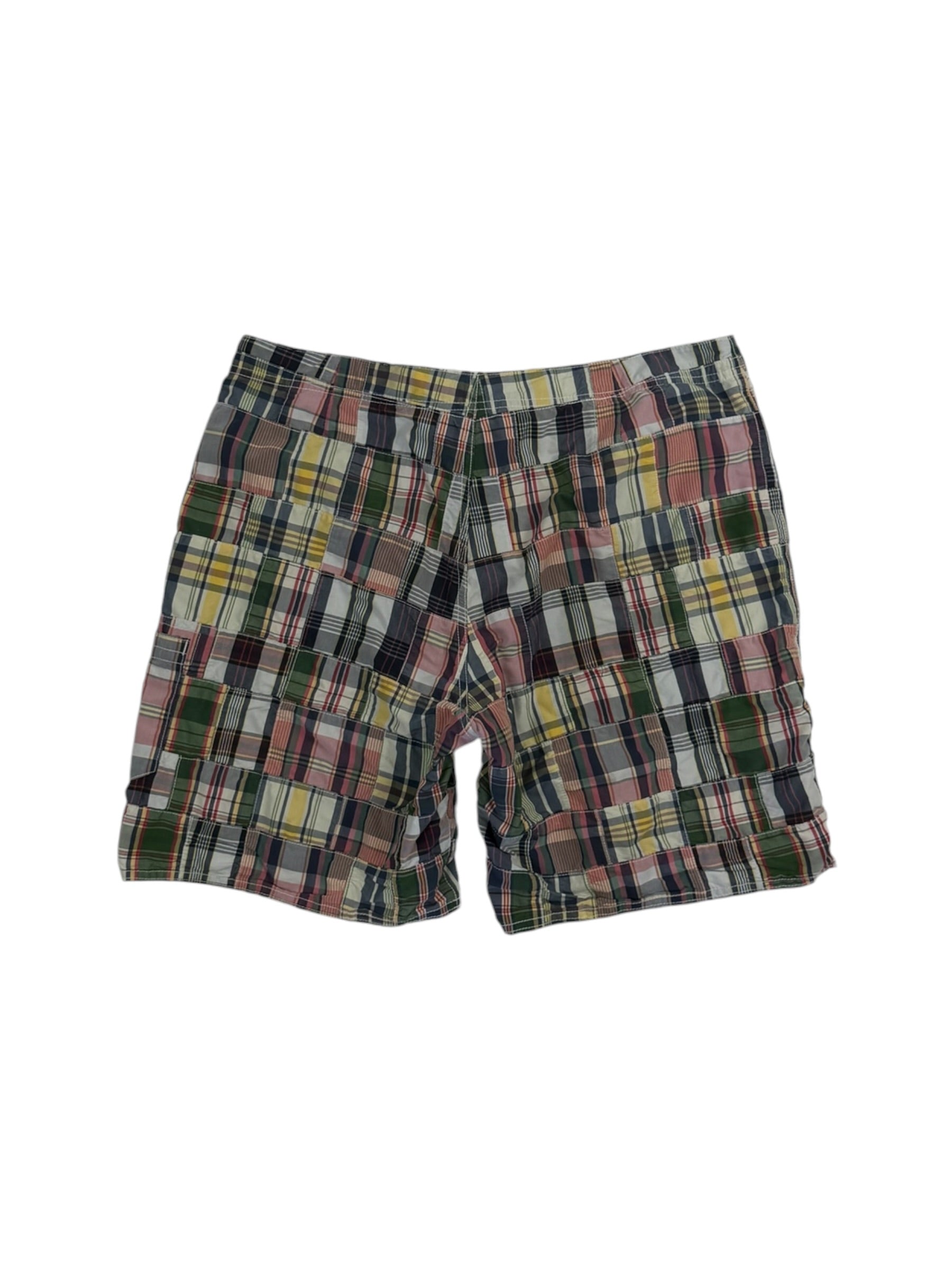 Polo Ralph Lauren Patchwork Madras Swim Trunks