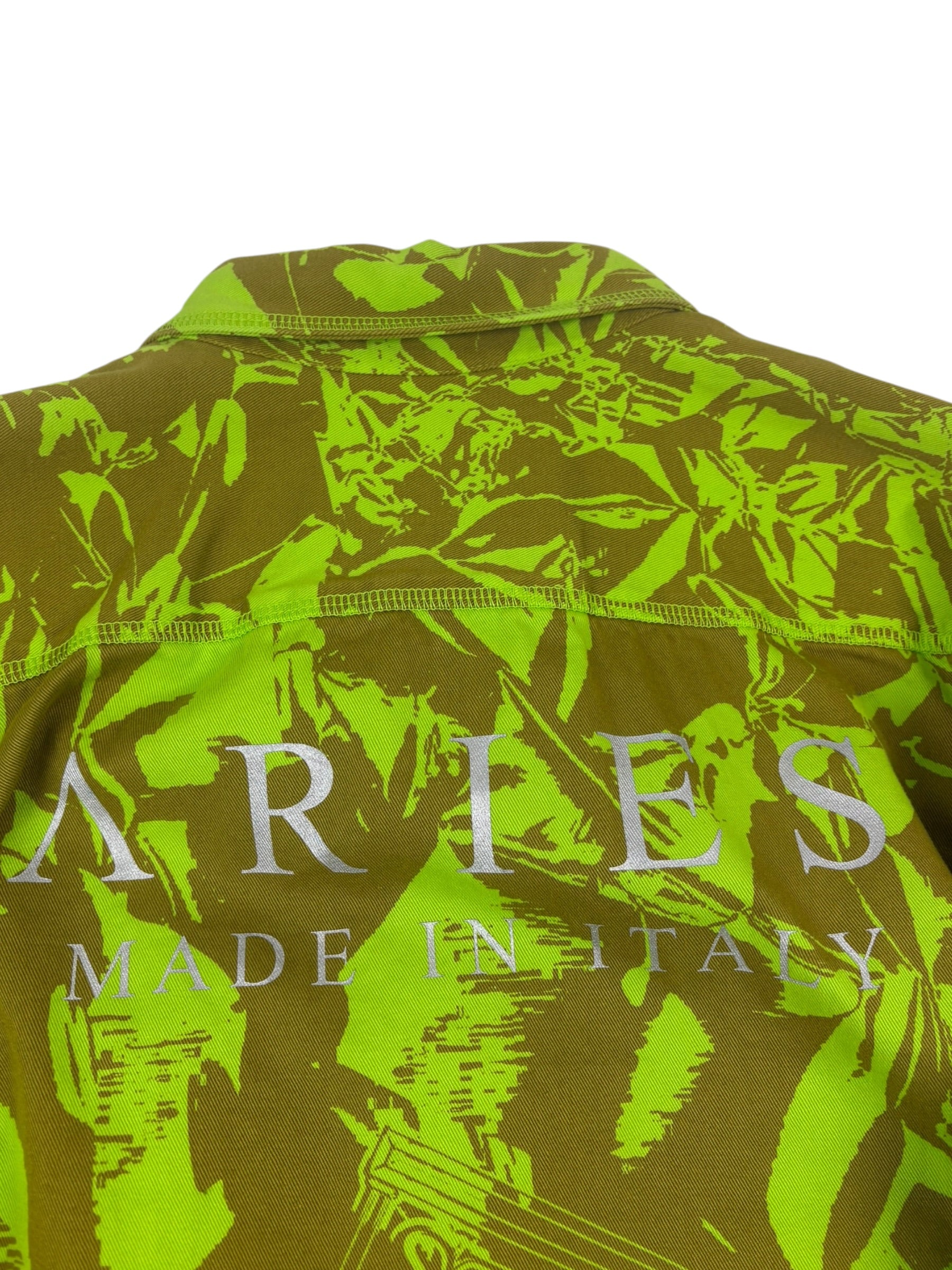 Aries Crinkle Camo Jacket