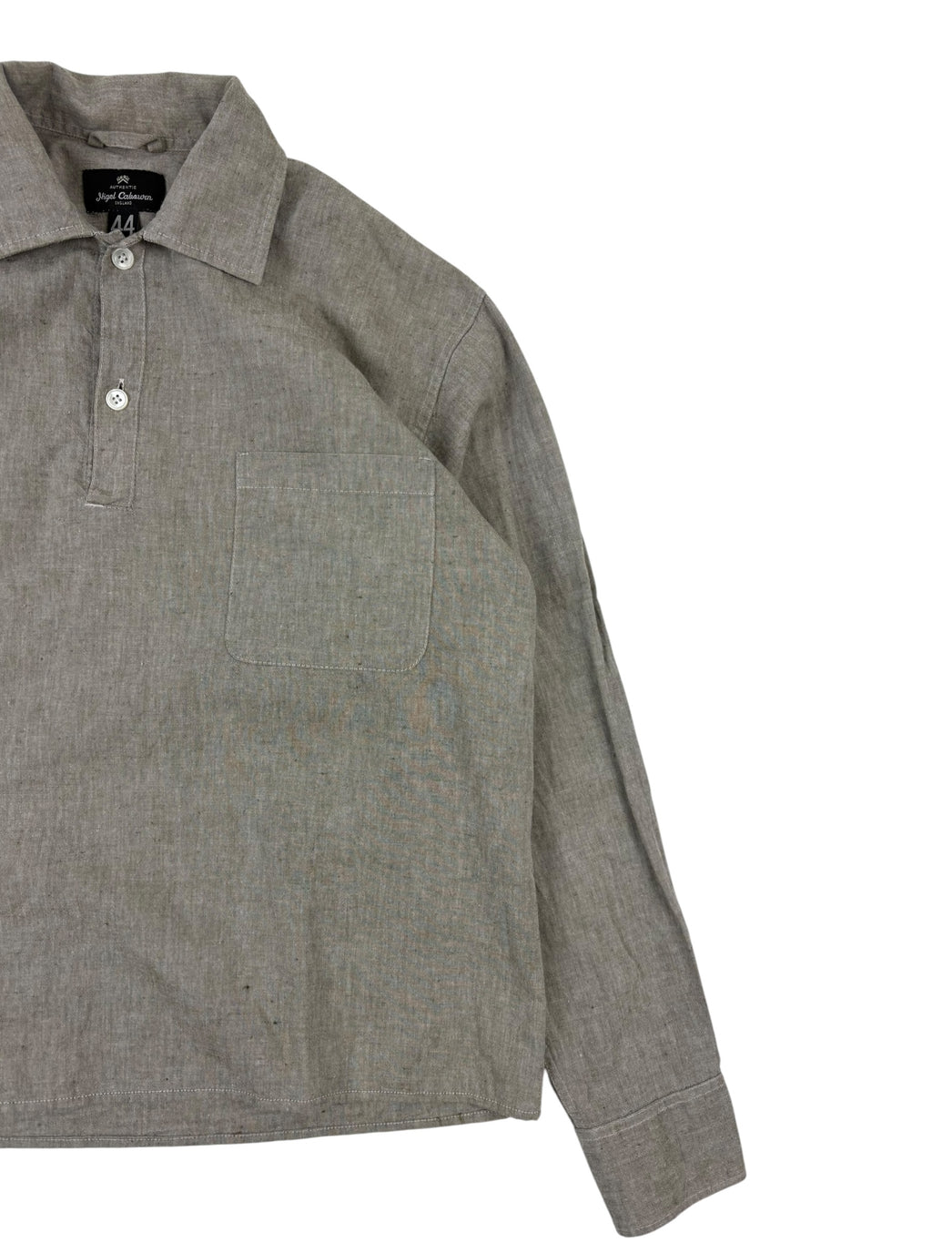 Nigel Cabourn Authentic Linen Blend POH Shirt