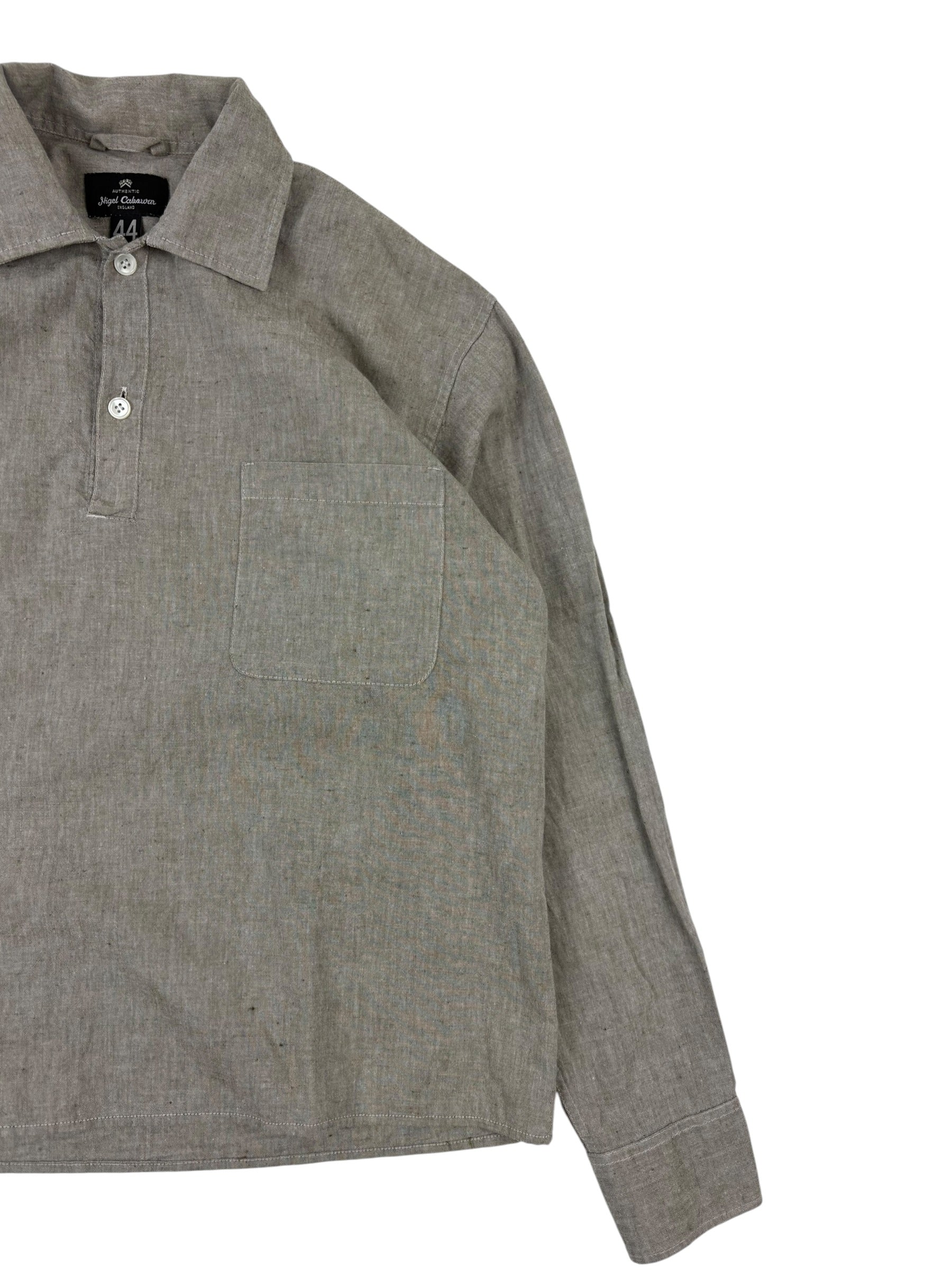 Nigel Cabourn Authentic Linen Blend POH Shirt