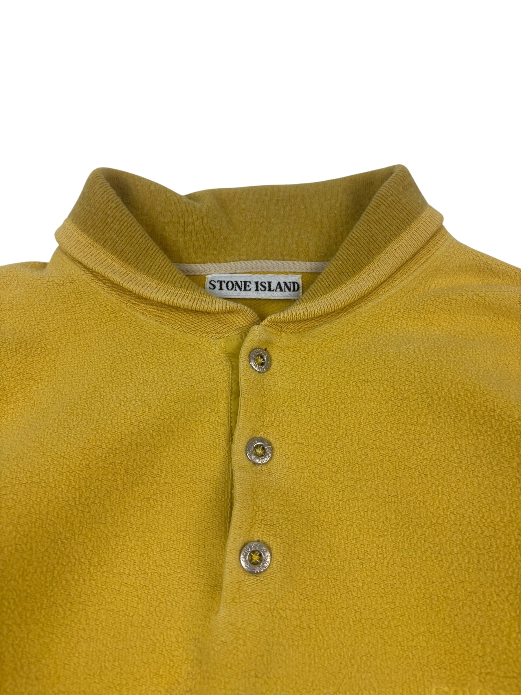 Stone Island SS87 Henley Fleece Pullover