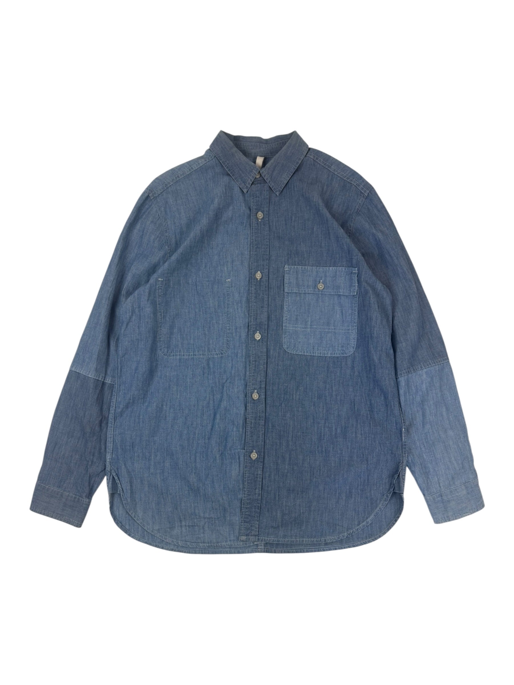 Nigel Cabourn Lybro Chambray Work Shirt