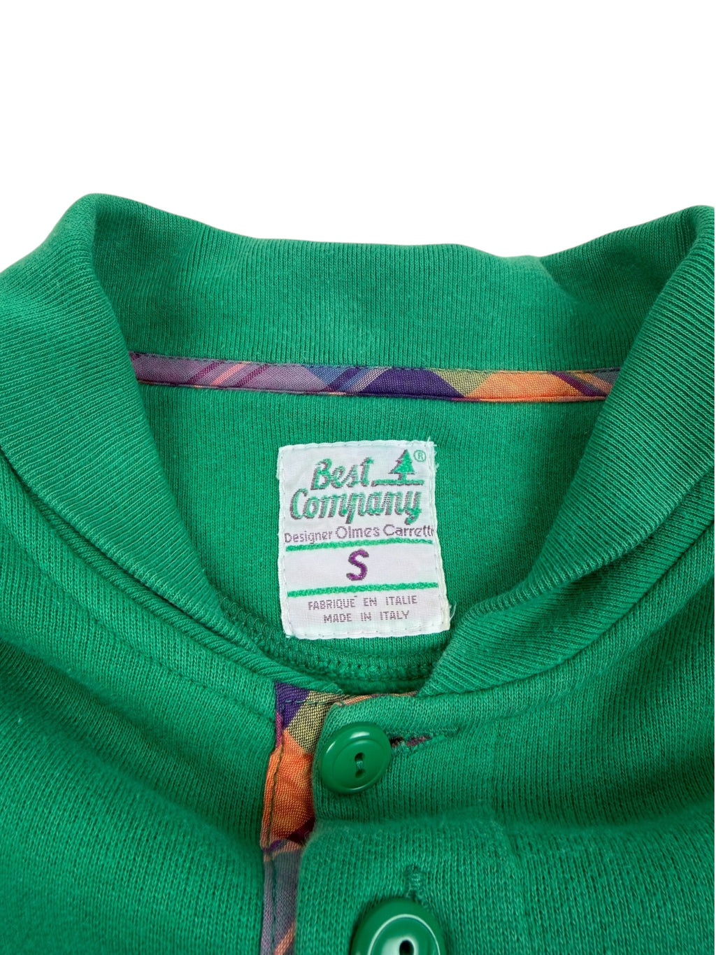 Best Company 80s Button Up Sweatshirt