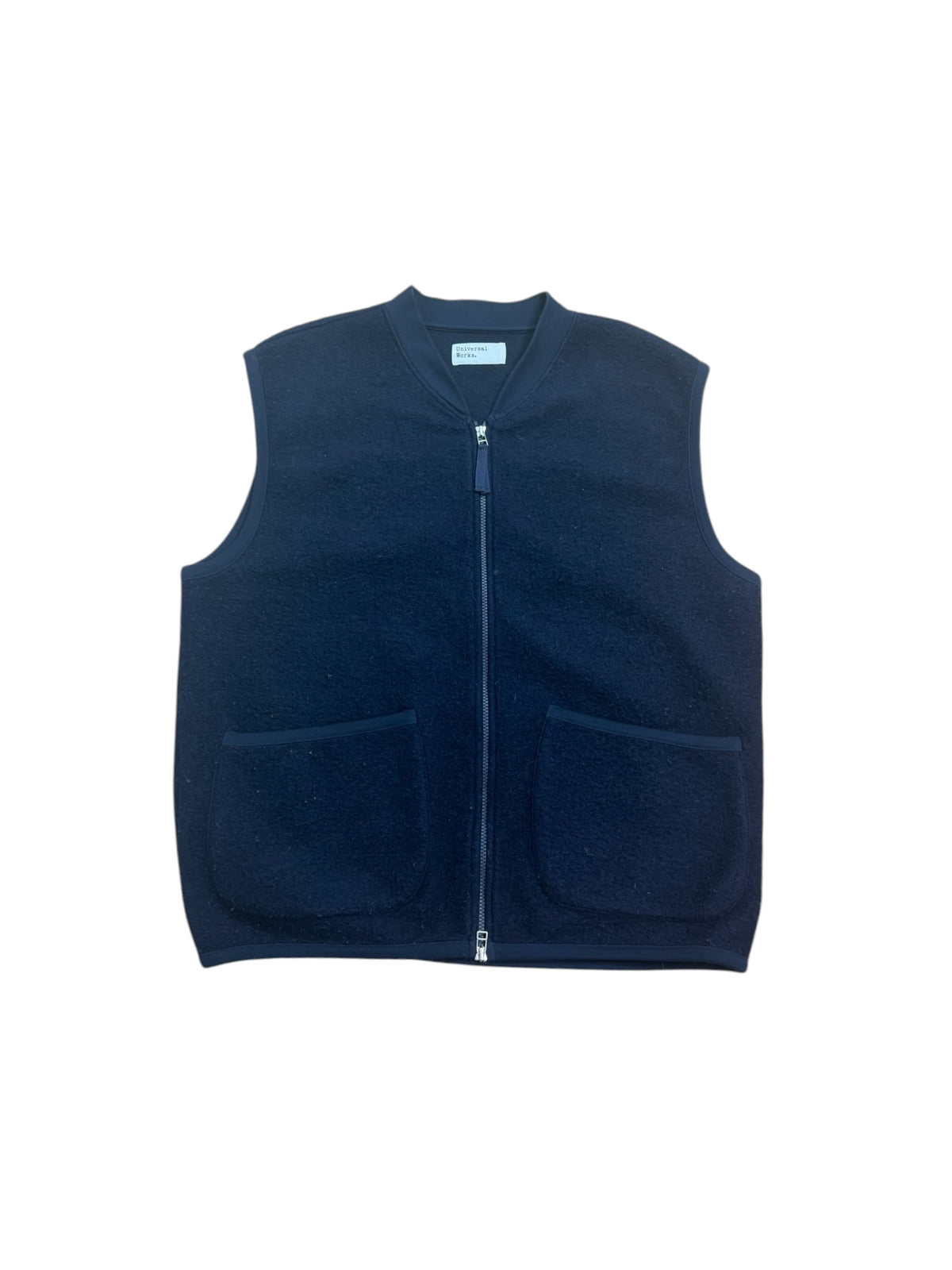 Universal Works Wool Zip Up Vest