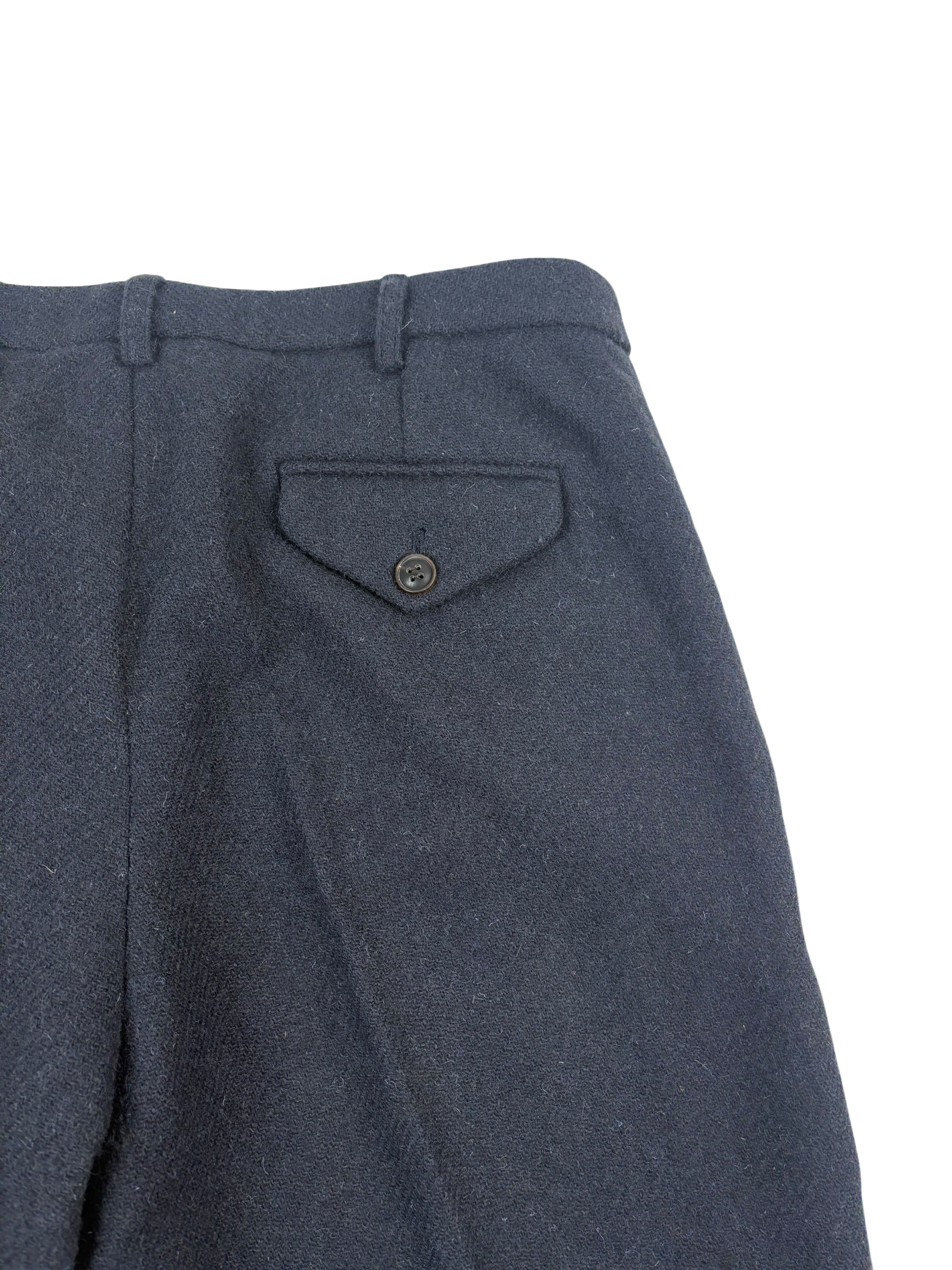 Nigel Cabourn Authentic Harris Tweed Wool Trousers