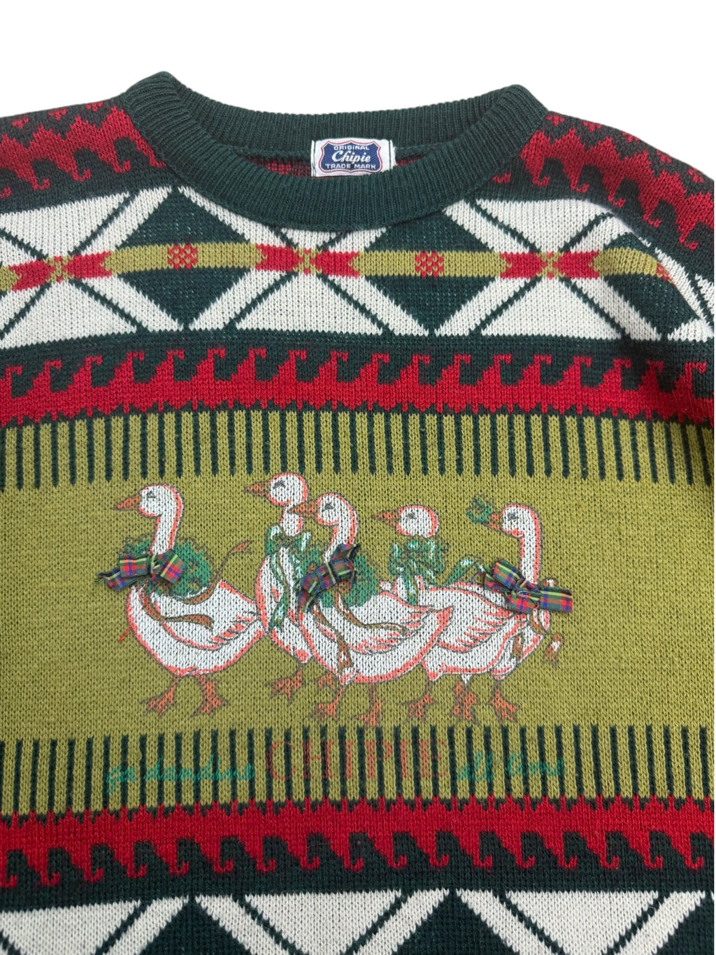 Chipie 90s Chest Motif Knit