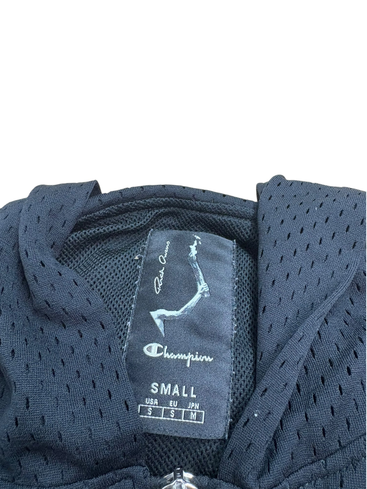 Rick Owens x Champion Mesh Zip-Up Hoodie