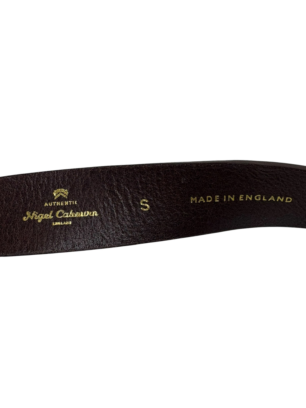 Nigel Cabourn Authentic Double Keeper Belt