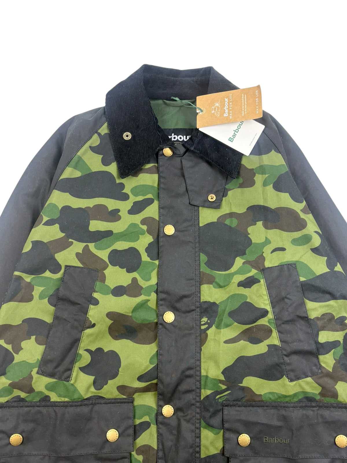 Barbour x A Bathing Ape Bedale Wax Jacket