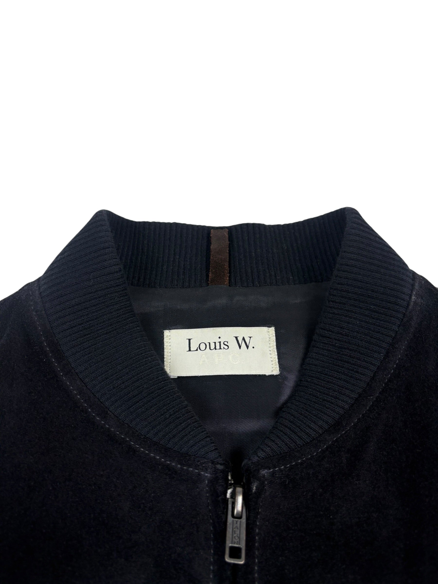 A.P.C x Louis W. The Ferris Suede Bomber Jacket