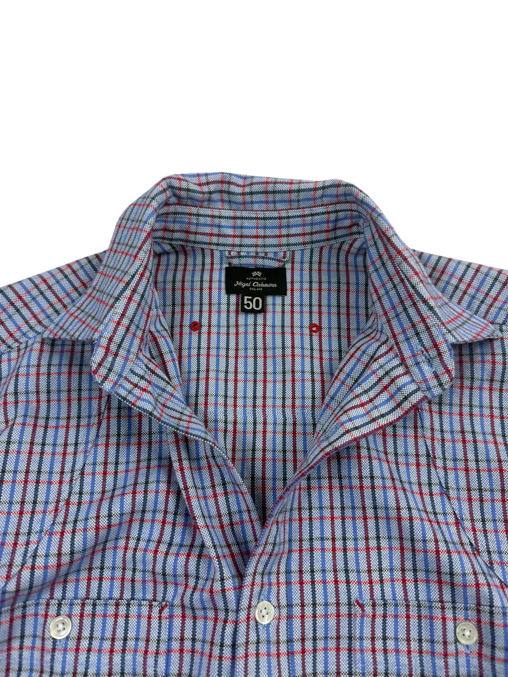 Nigel Cabourn Authentic Check Medical Shirt